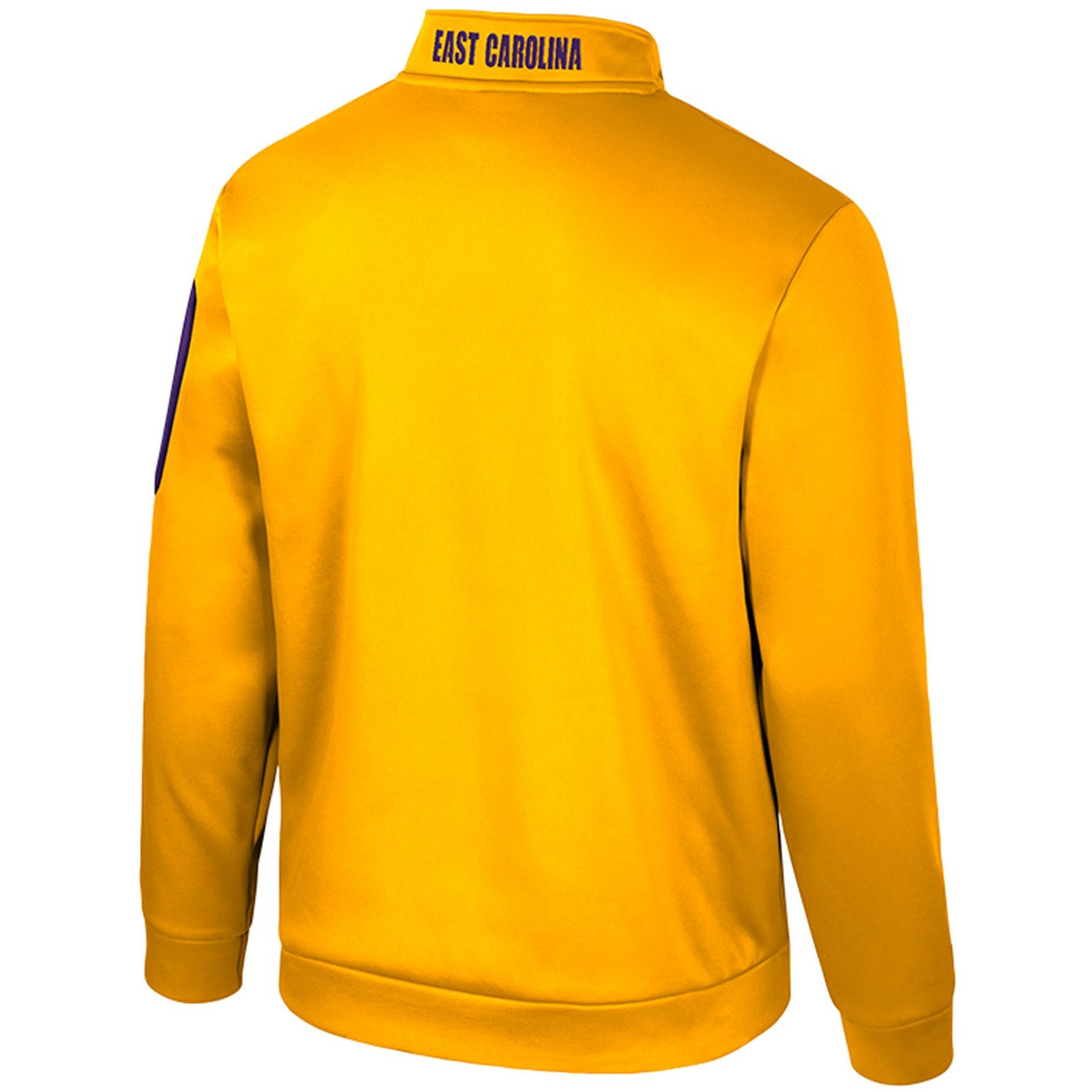 Colosseum ECU Pirates Mainframe Fleece Quarter-Zip Jacket - view number 3
