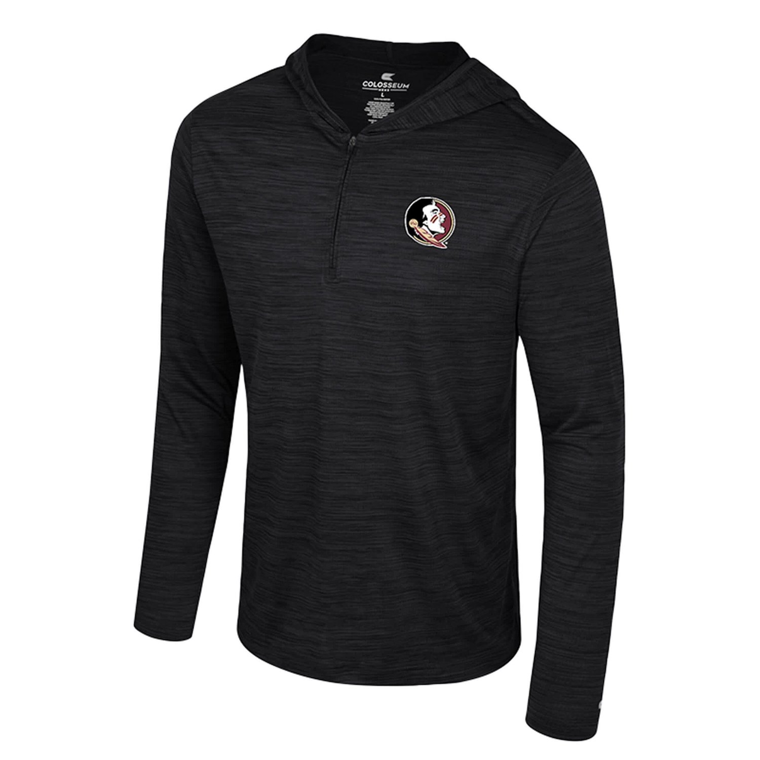 Colosseum Florida State Seminoles Always Sunny Lightweight Quarter-Zip Hoodie - view number 2