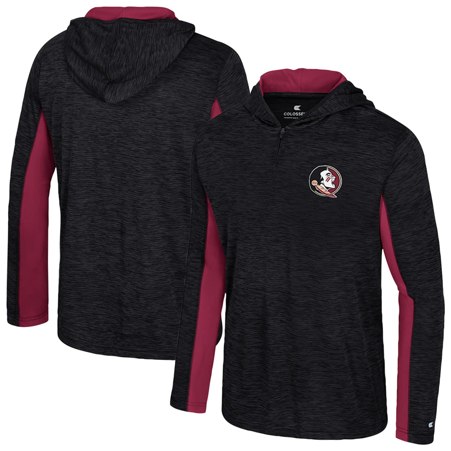 Colosseum Florida State Seminoles Always Sunny Quarter-Zip Hoodie