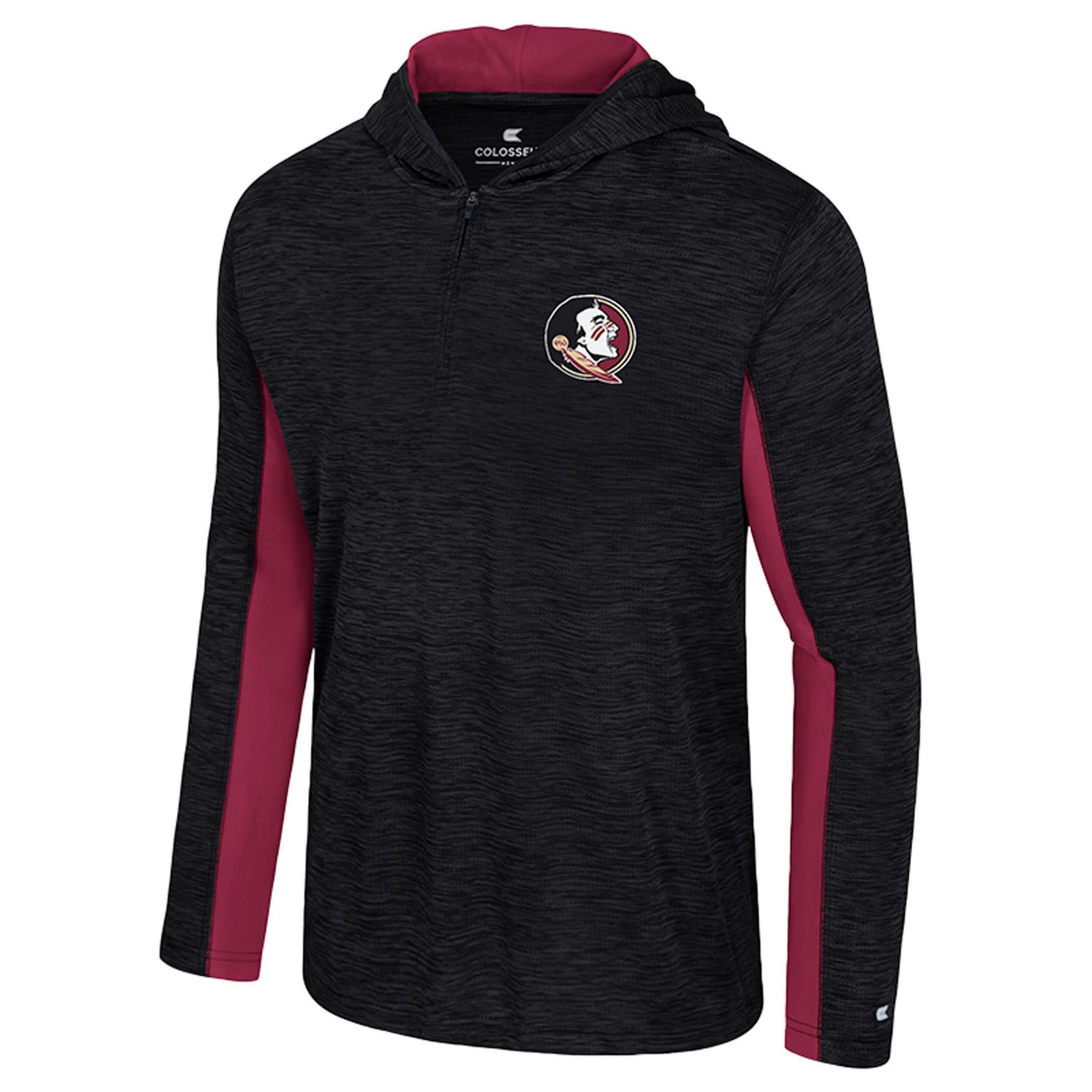 Colosseum Florida State Seminoles Always Sunny Quarter-Zip Hoodie - view number 2