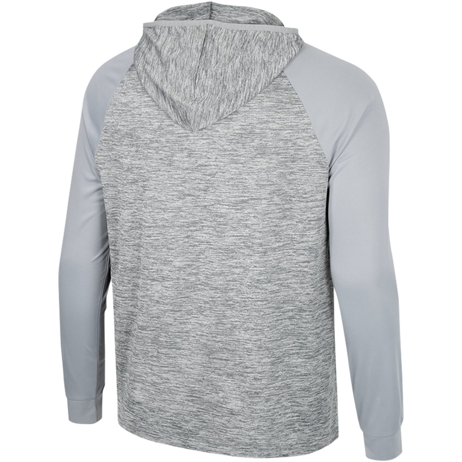 Colosseum Houston Cougars Cybernetic Raglan Quarter-Zip Hooded Top - view number 3