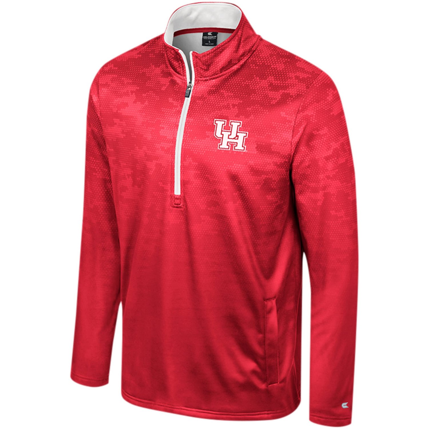 Colosseum Houston Cougars The Machine Half-Zip Jacket - view number 2