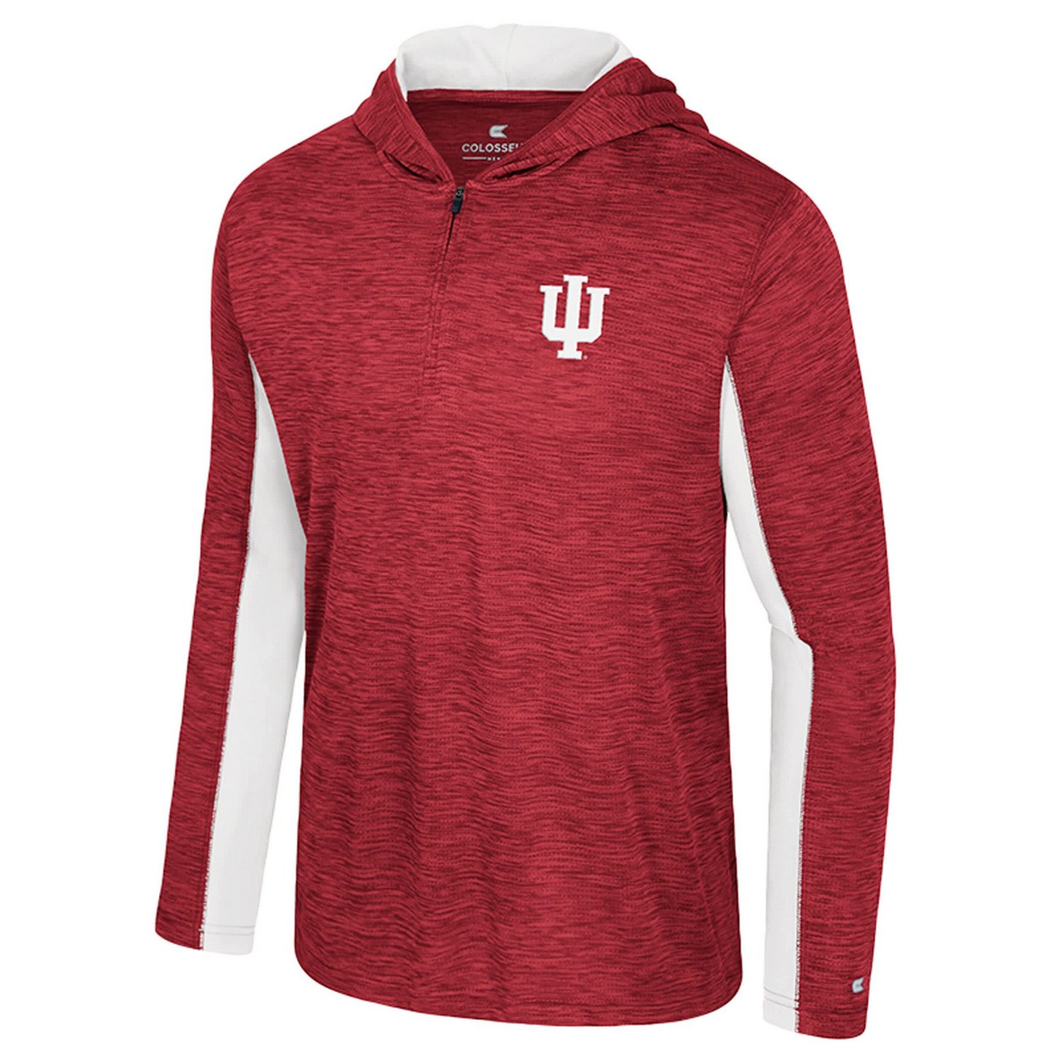 Colosseum Indiana Hoosiers Always Sunny Quarter-Zip Hoodie - view number 2