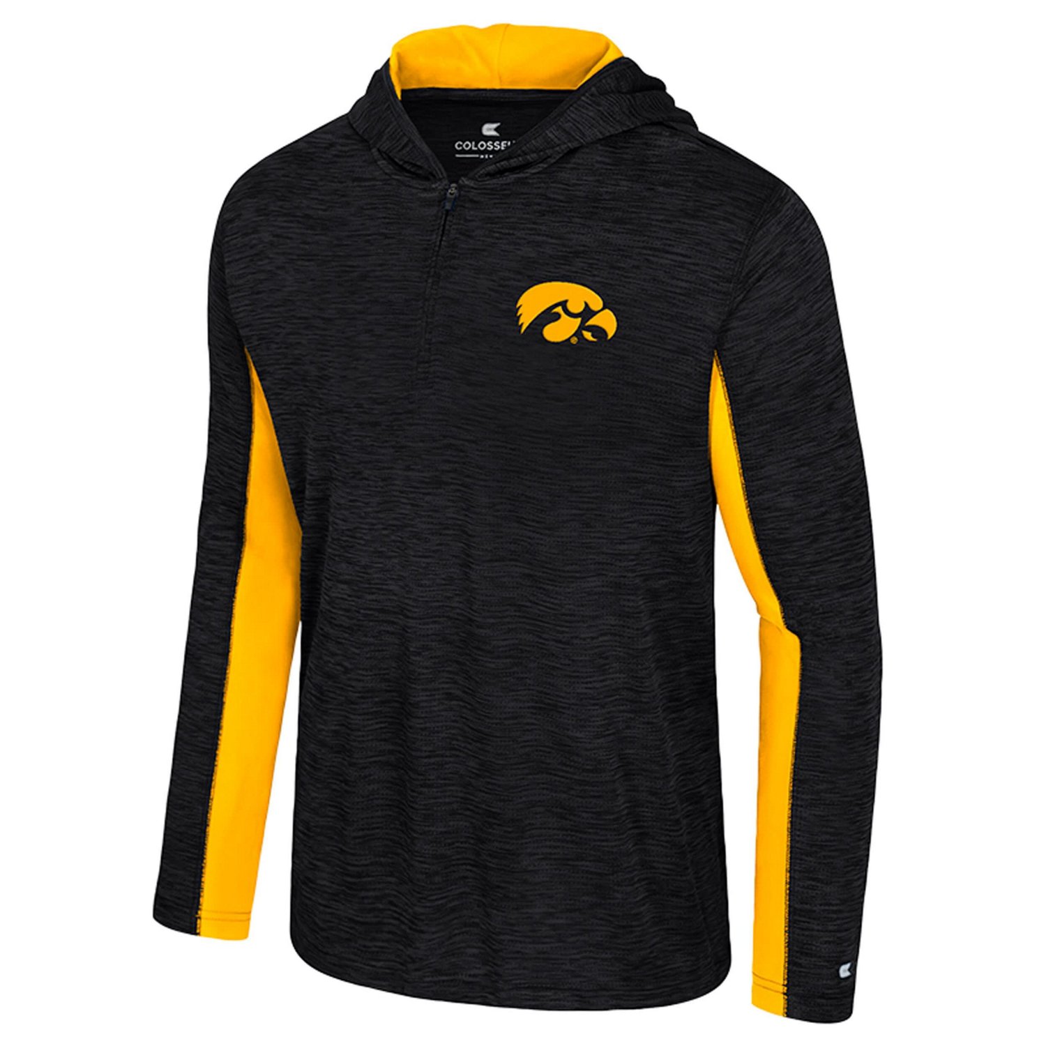 Colosseum Iowa Hawkeyes Always Sunny Quarter-Zip Hoodie - view number 2