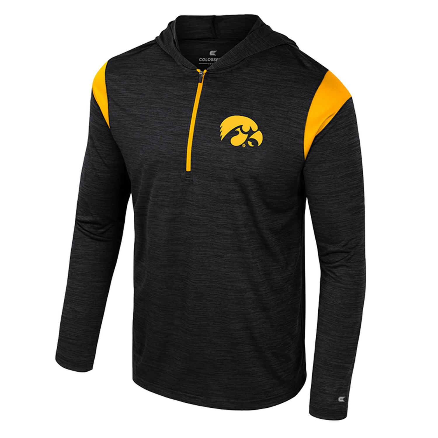 Colosseum Iowa Hawkeyes Dozer Half-Zip Windshirt - view number 2