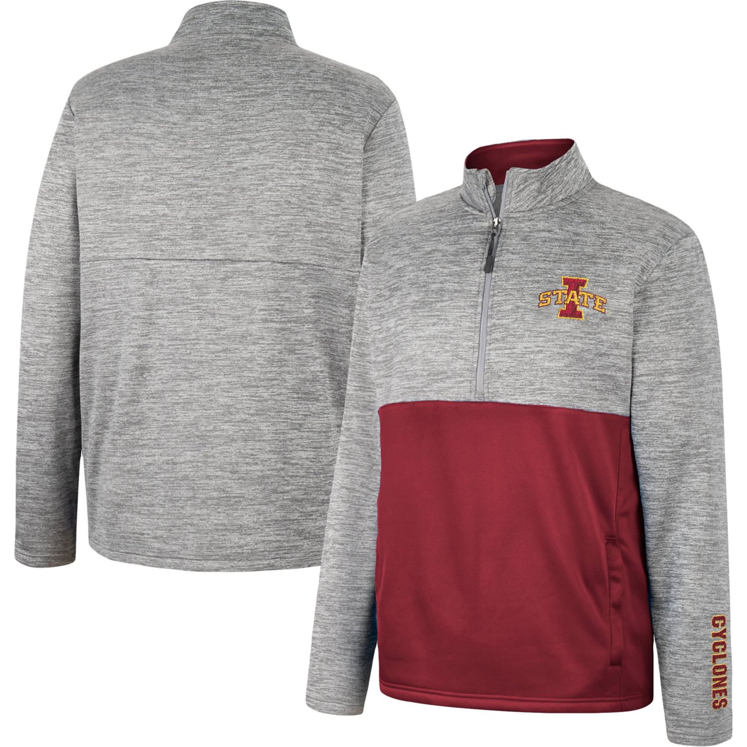 Colosseum Iowa State Cyclones John Half-Zip Jacket