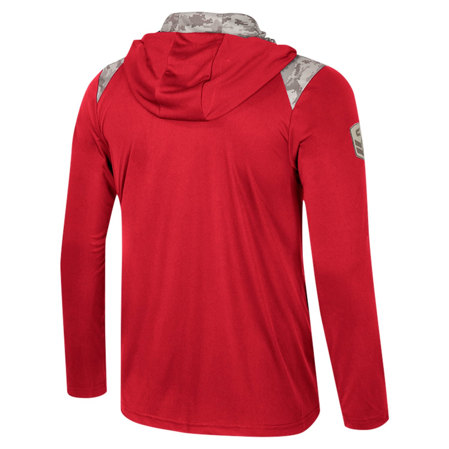 Colosseum Iowa State Cyclones OHT Military Appreciation Quarter-Zip Hoodie Jacket - view number 3