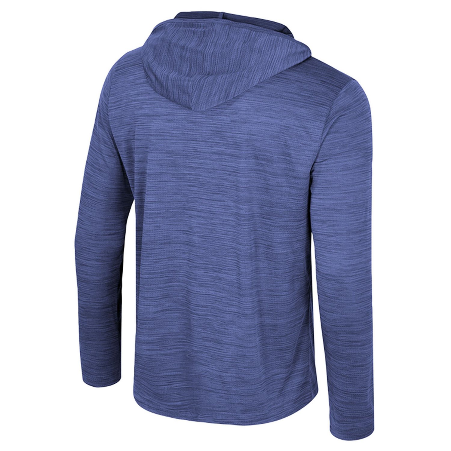 Colosseum Kansas Jayhawks Always Sunny Lightweight Quarter-Zip Hoodie - view number 3
