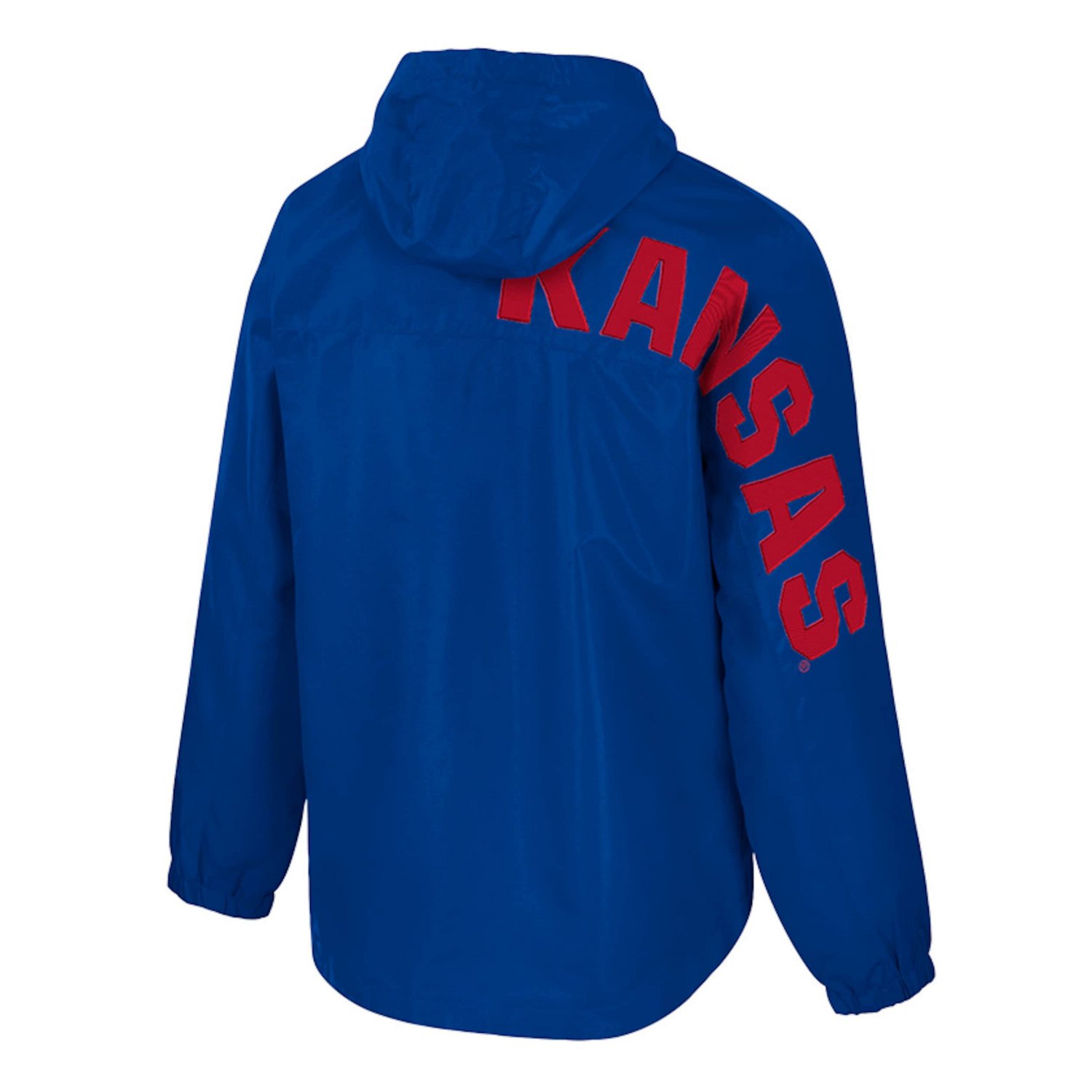 Colosseum Kansas Jayhawks Reloaded Anorak Half-Zip Jacket - view number 3