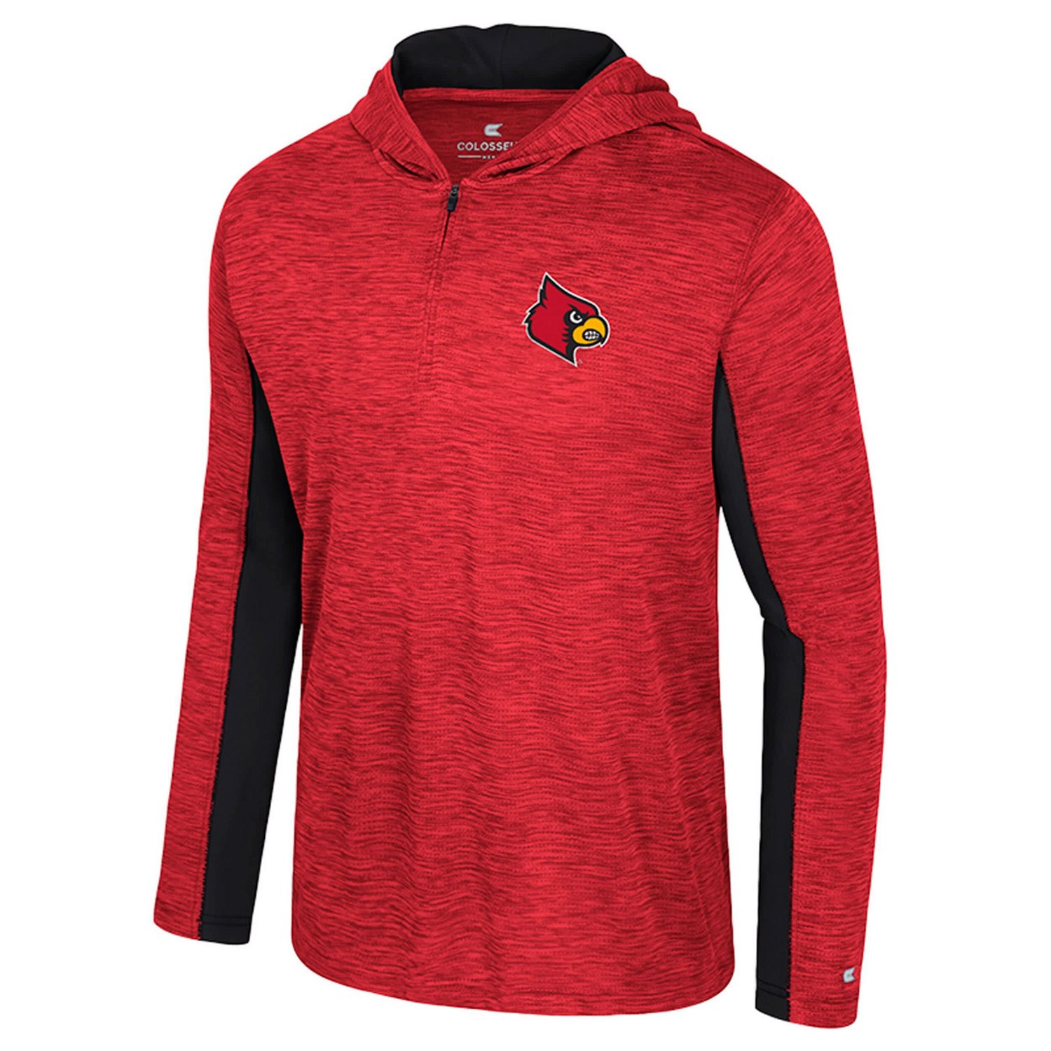 Colosseum Louisville Cardinals Always Sunny Quarter-Zip Hoodie - view number 2