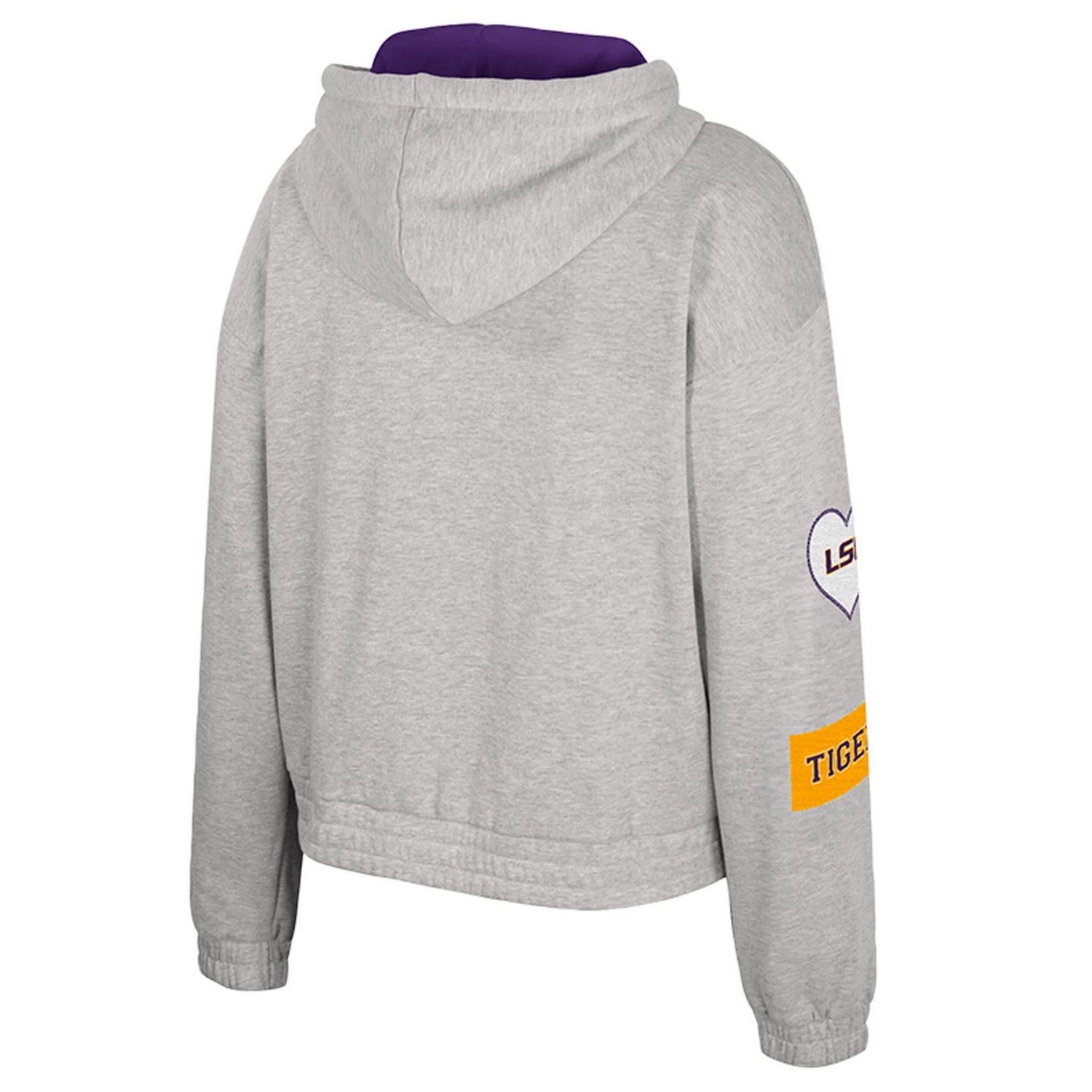 Colosseum LSU Tigers Alfie Full-Zip Hoodie Jacket - view number 3
