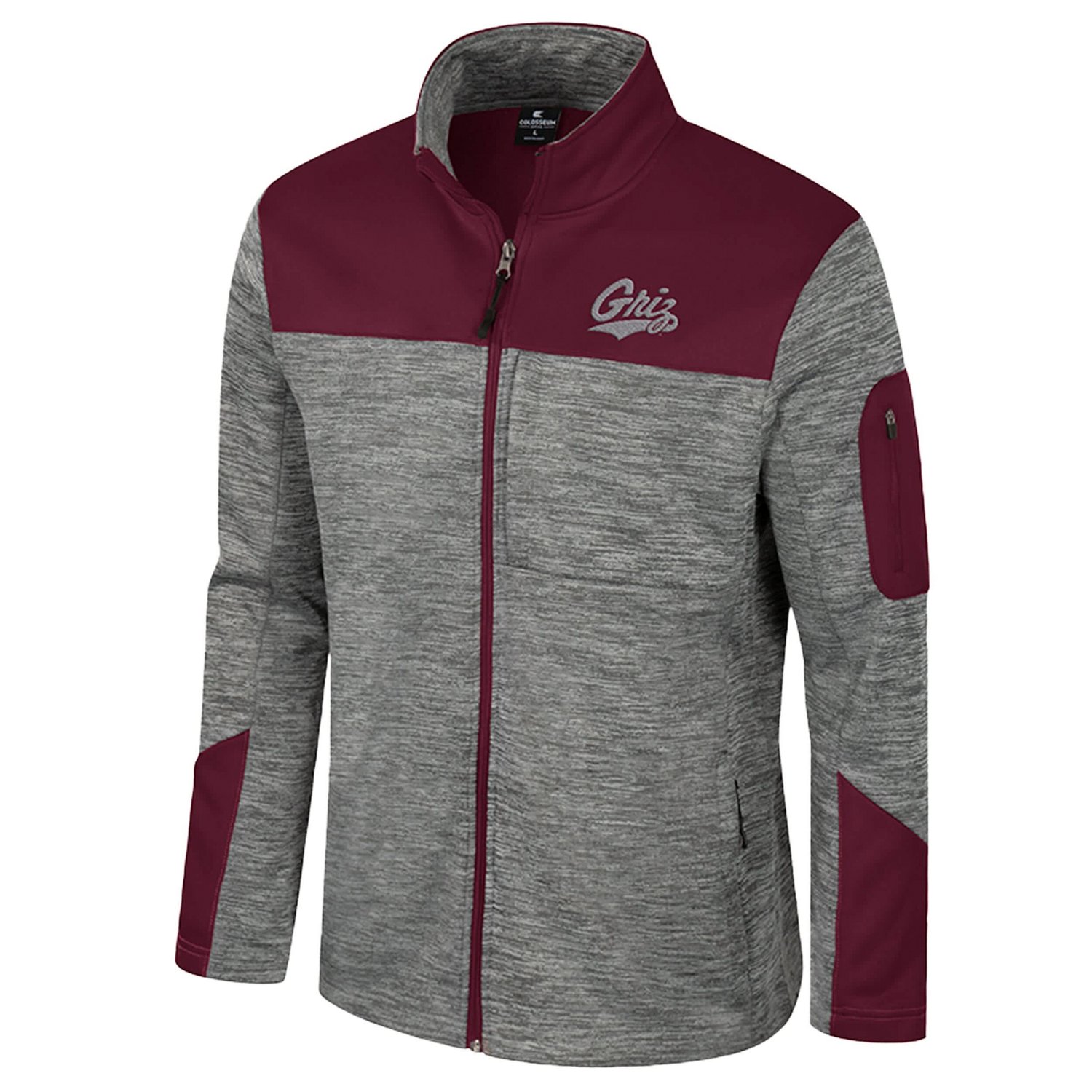 Colosseum Maroon Montana Grizzlies Guard Full-Zip Jacket - view number 2
