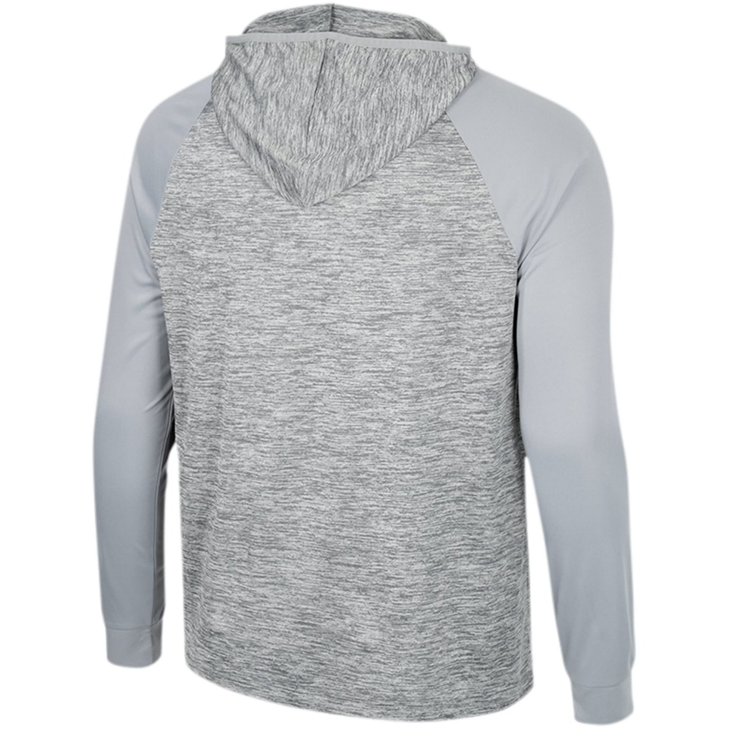 Colosseum Michigan State Spartans Cybernetic Raglan Quarter-Zip Hooded Top - view number 3