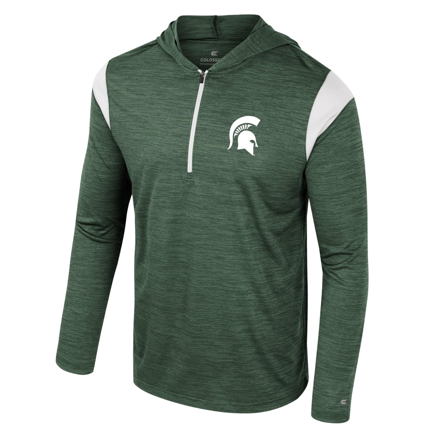 Colosseum Michigan State Spartans Dozer Half-Zip Windshirt