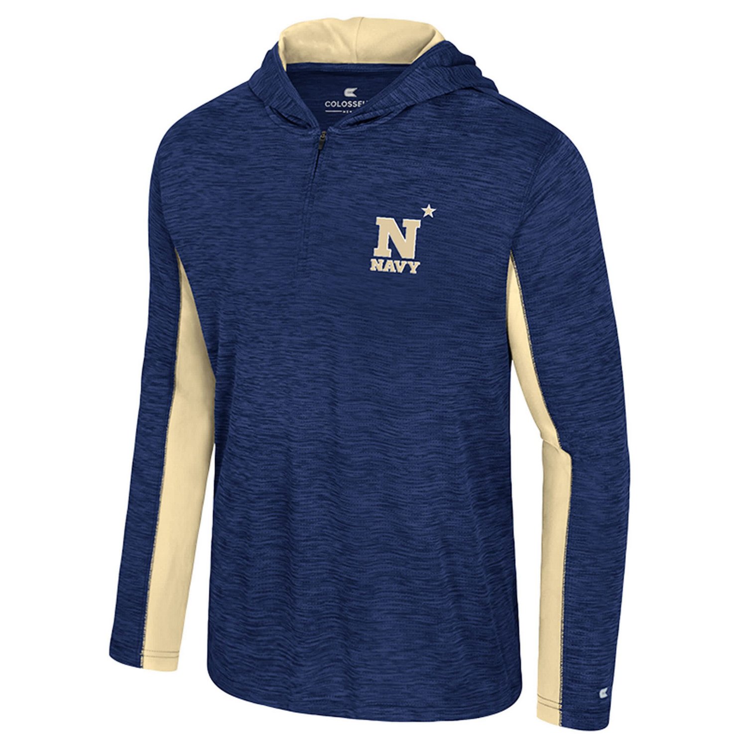 Colosseum Midshipmen Always Sunny Quarter-Zip Hoodie - view number 2