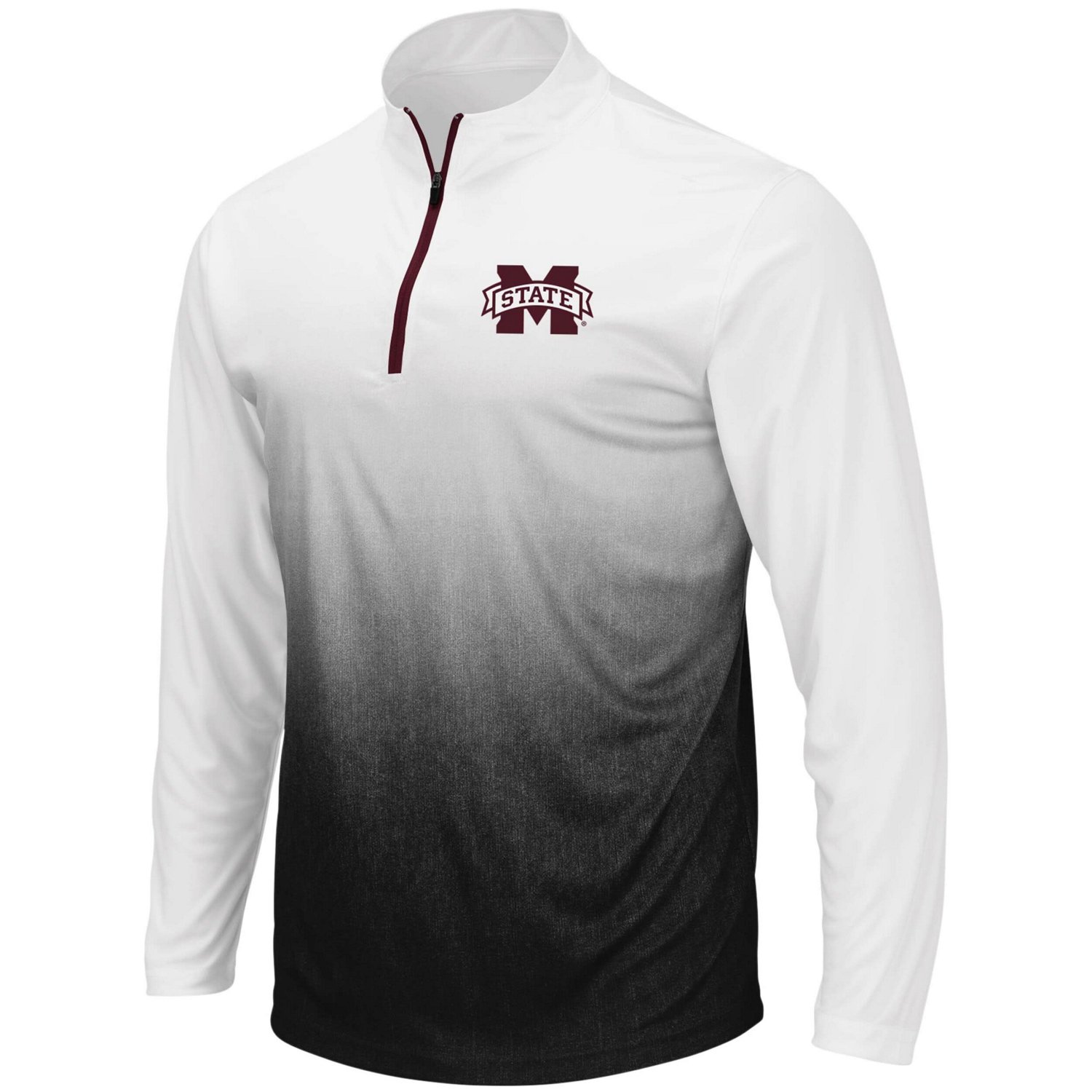 Colosseum Mississippi State Bulldogs Magic Team Logo Quarter-Zip Jacket - view number 2