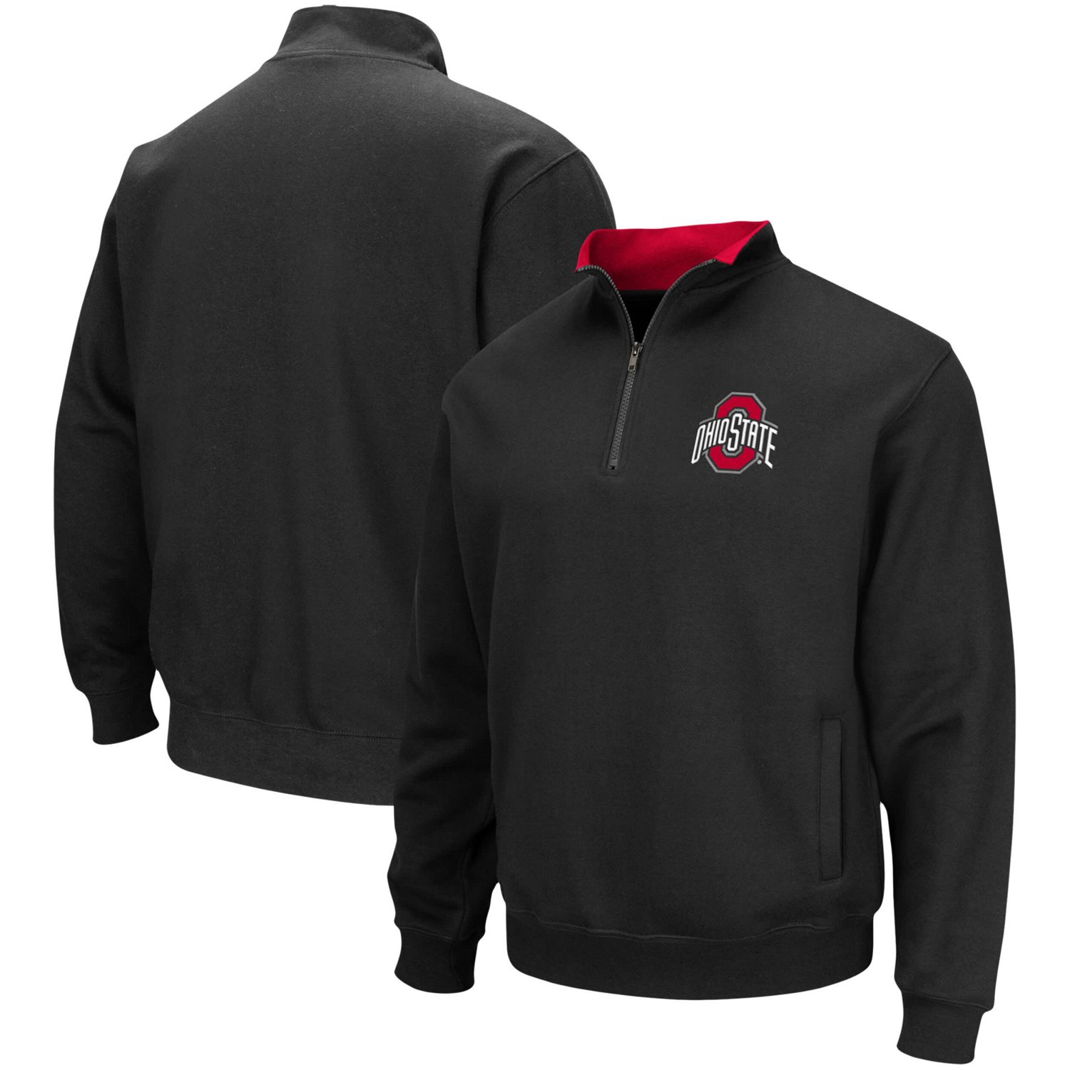 Colosseum Ohio State Buckeyes Tortugas Quarter-Zip Jacket