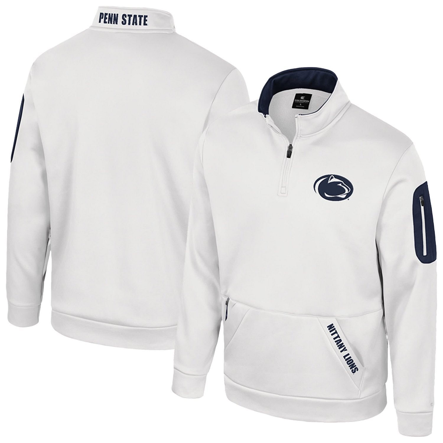 Colosseum Penn State Nittany Lions Mainframe Quarter-Zip Fleece Jacket - view number 1