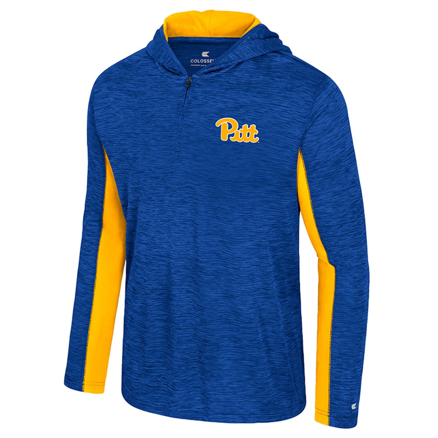 Colosseum Pitt Panthers Always Sunny Quarter-Zip Hoodie - view number 2