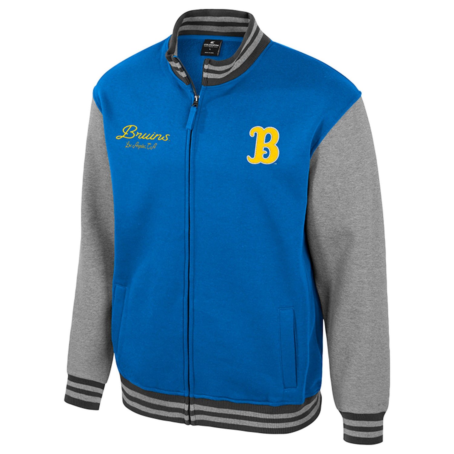 Colosseum UCLA Bruins Ambi-Turner Full-Zip Varsity Jacket - view number 2