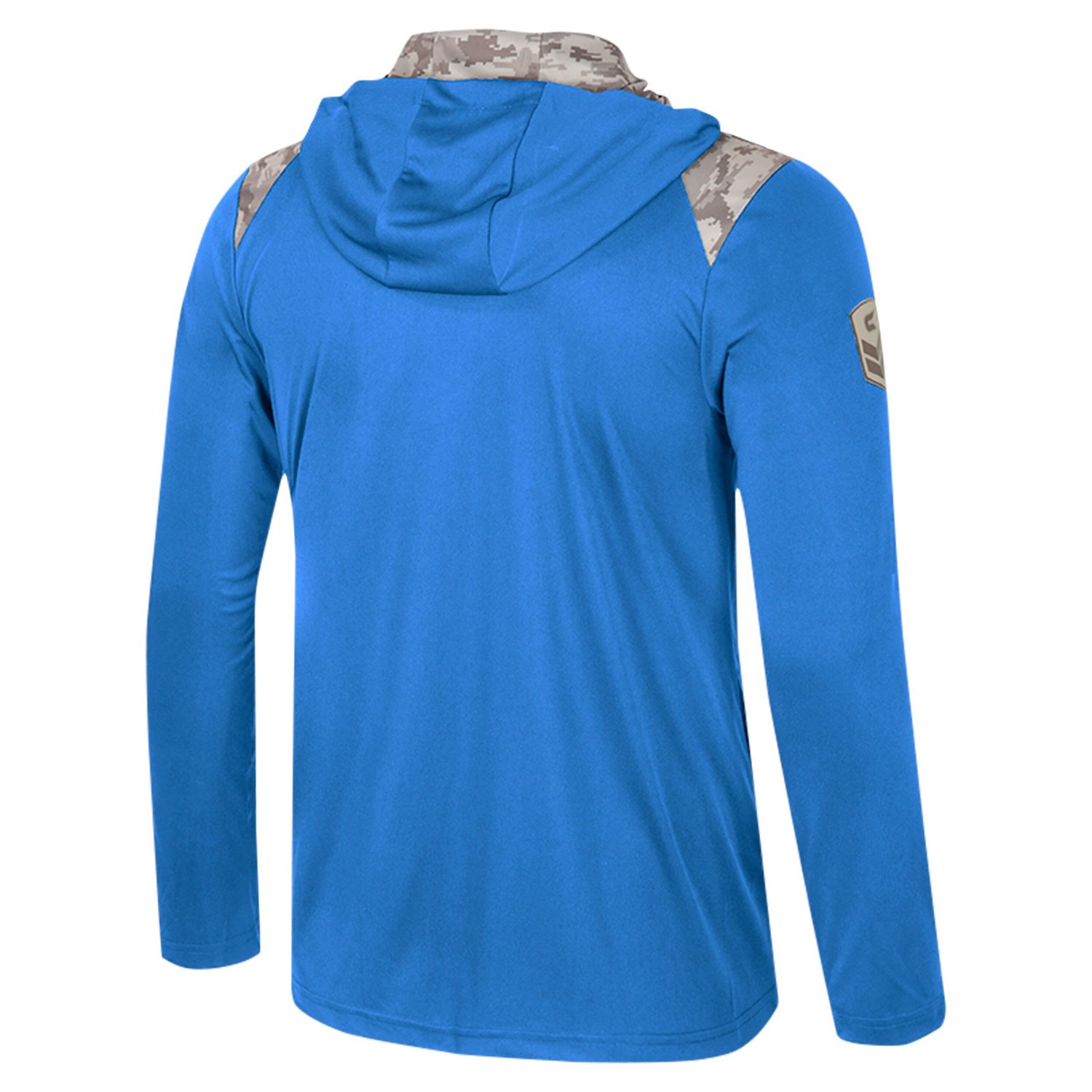Colosseum UCLA Bruins OHT Military Appreciation Quarter-Zip Hoodie Jacket - view number 3