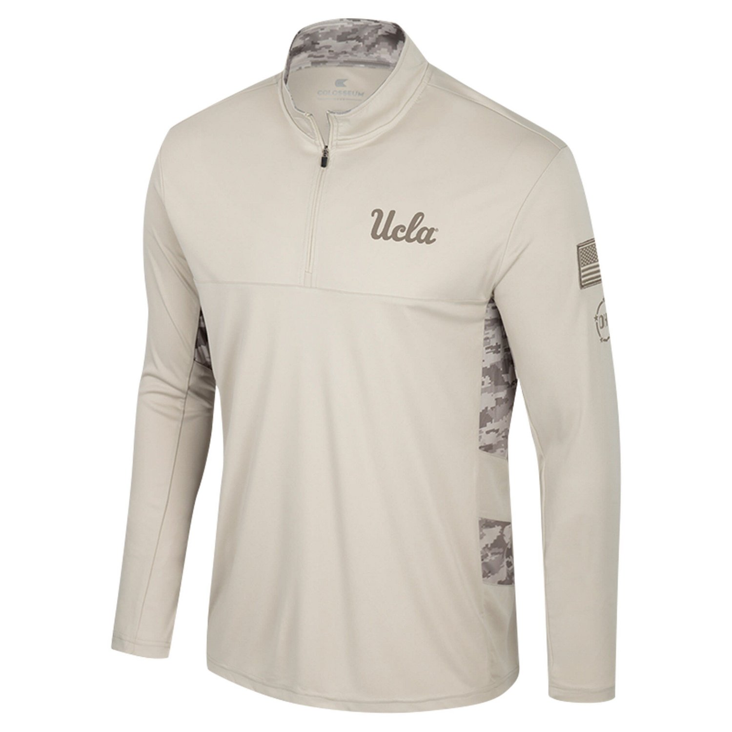 Colosseum UCLA Bruins OHT Military Appreciation Quarter-Zip Jacket - view number 2