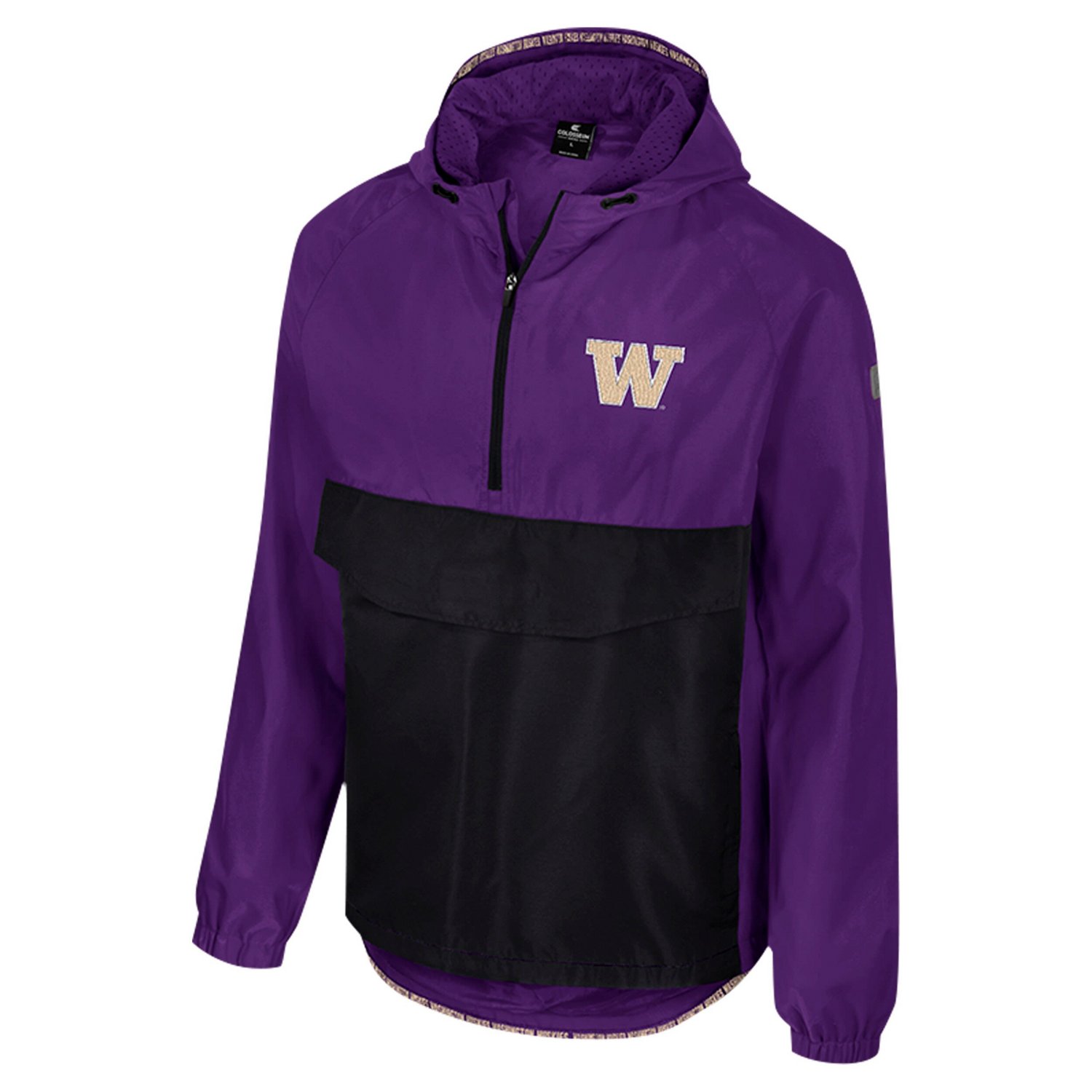 Colosseum Washington Huskies Reloaded Anorak Half-Zip Jacket - view number 2