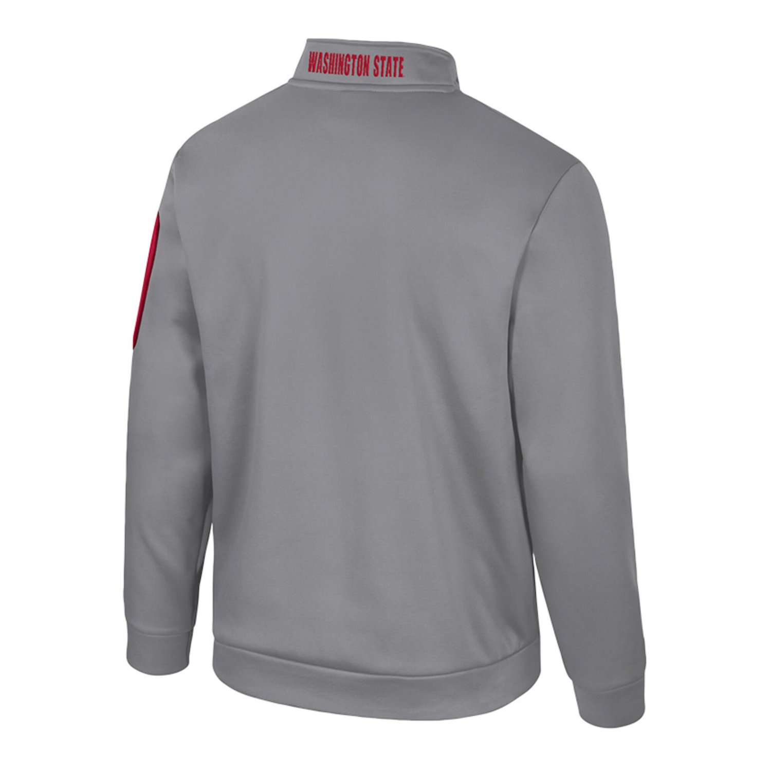 Colosseum Washington State Cougars Mainframe Quarter-Zip Fleece Jacket - view number 3