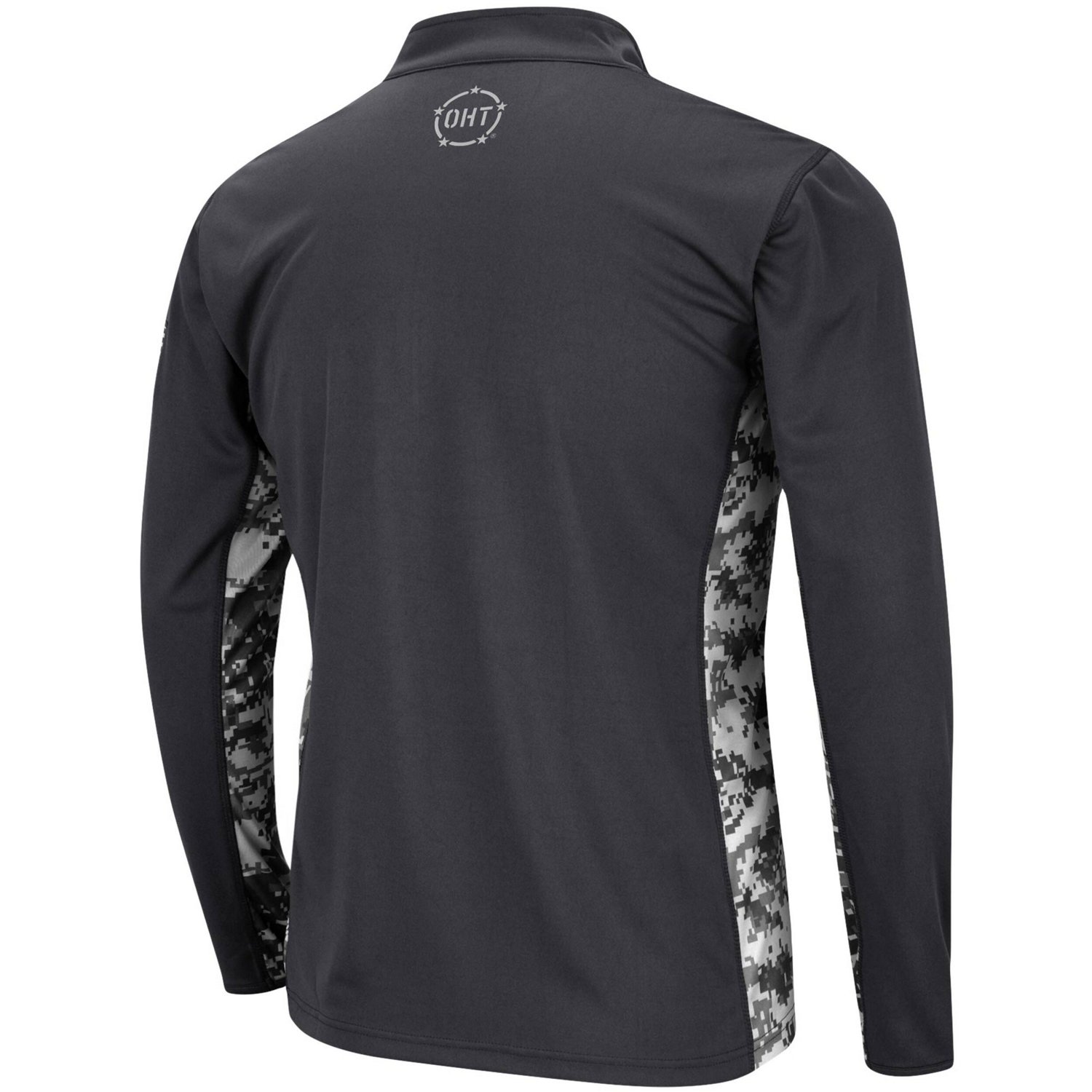Colosseum West Virginia Mountaineers OHT Military Appreciation Digital Camo Lightweight Quarter-Zip Pullover - view number 4