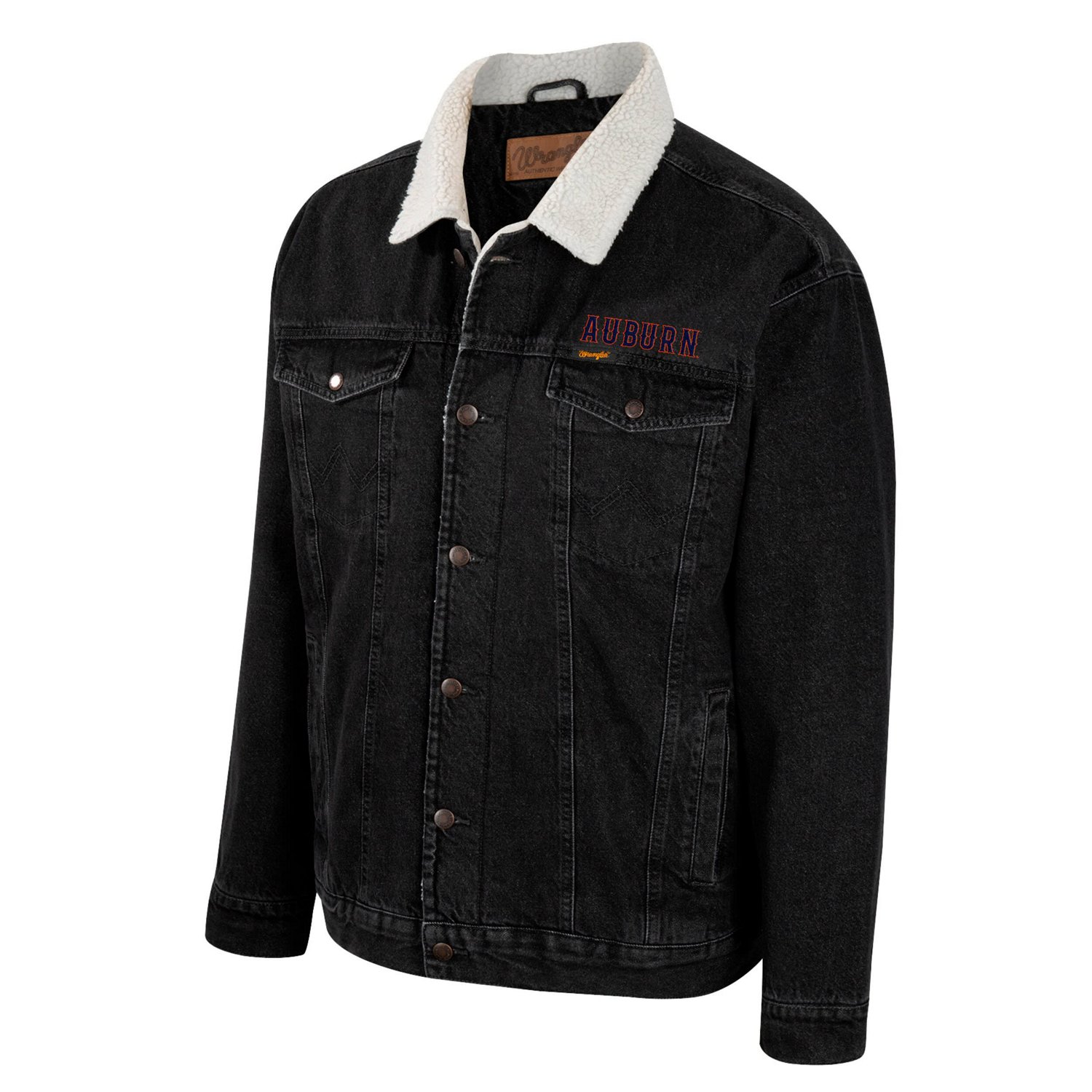Colosseum x Wrangler Auburn Tigers Western Button-Up Jacket