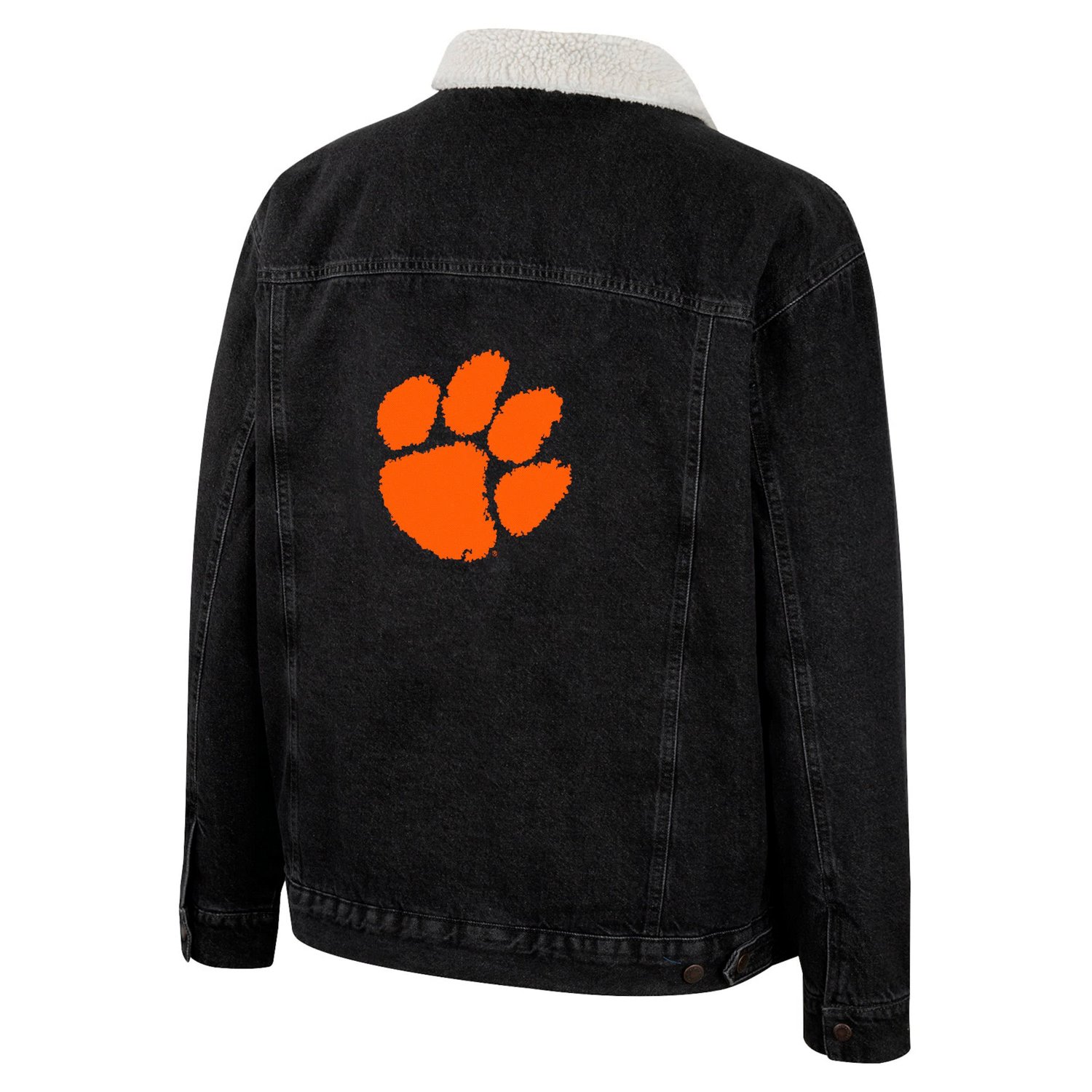Colosseum x Wrangler Clemson Tigers Western Button-Up Jacket - view number 3
