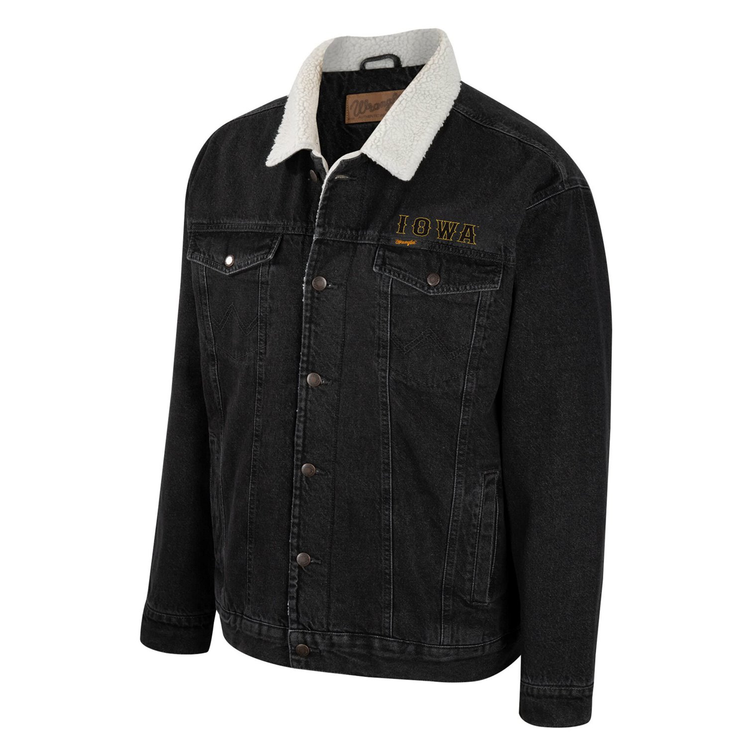 Colosseum x Wrangler Iowa Hawkeyes Western Button-Up Jacket