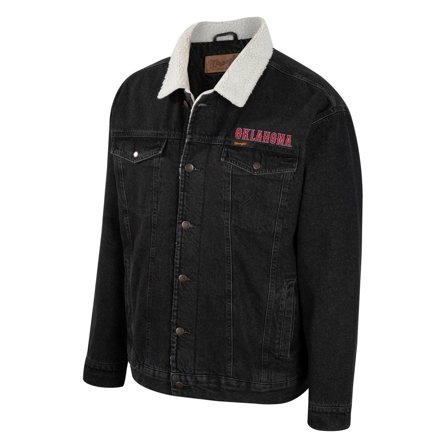 Colosseum x Wrangler Oklahoma Sooners Western Button-Up Jacket