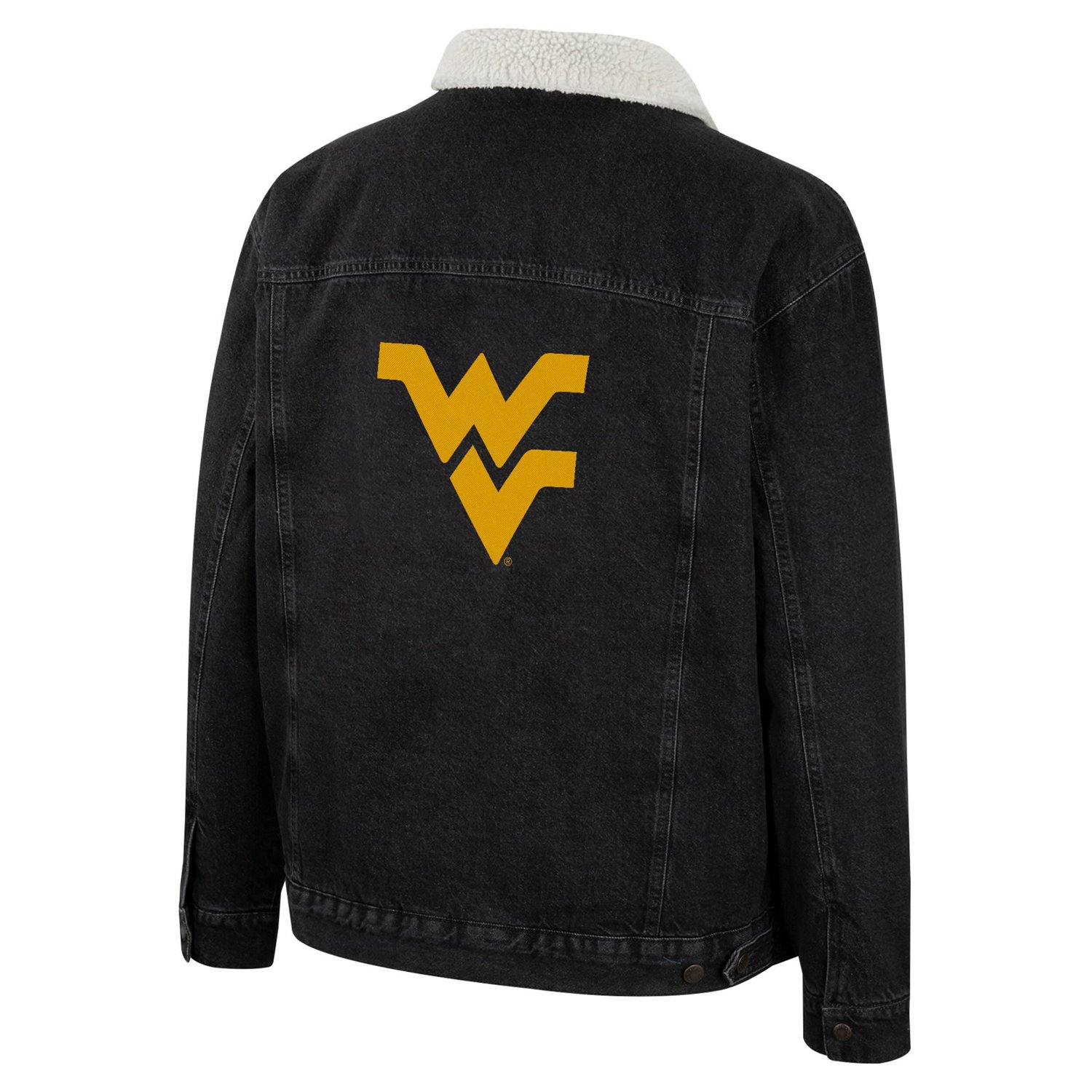 Colosseum x Wrangler West Virginia Mountaineers Western Button-Up Jacket - view number 3