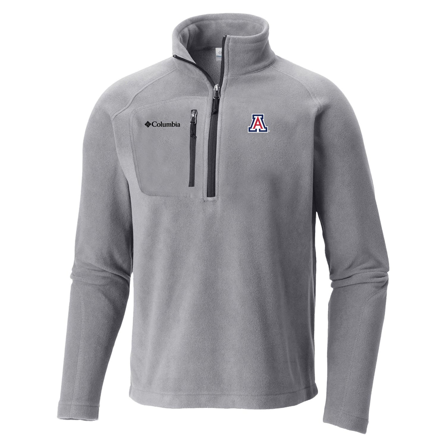Columbia Arizona Wildcats Fast Trek III Half-Zip Fleece Jacket                                                                   - view number 2