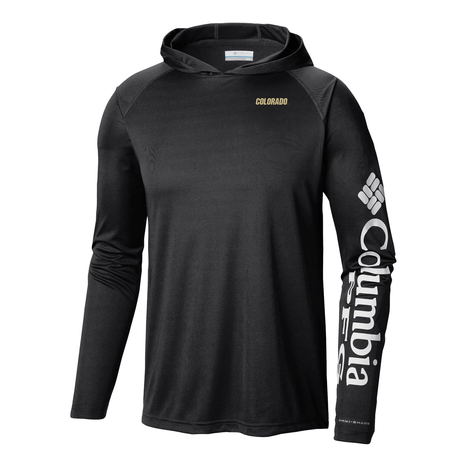 Columbia Colorado Buffaloes Terminal Tackle Omni-Shade Lightweight Pullover Hoodie