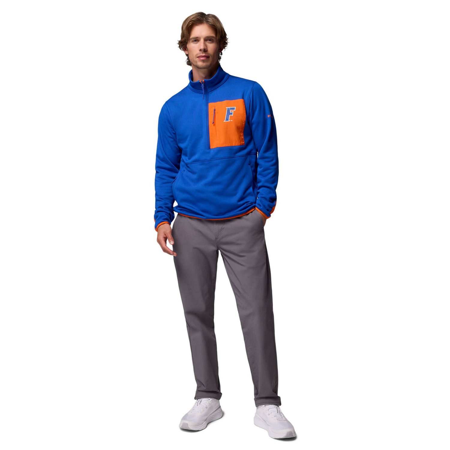 Columbia Florida Gators Hike Omni-Wick Half-Zip Pullover - view number 4