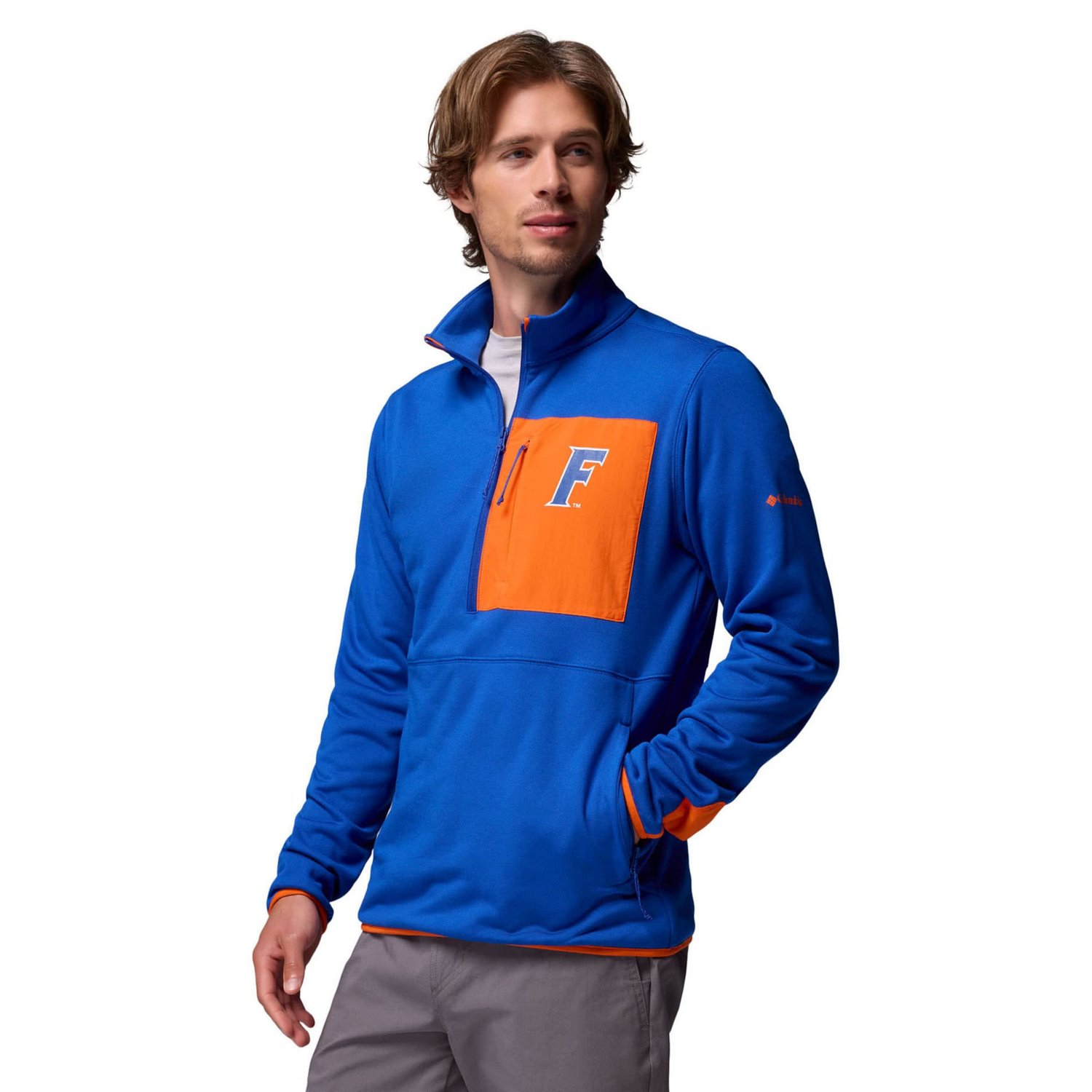 Columbia Florida Gators Hike Omni-Wick Half-Zip Pullover - view number 3