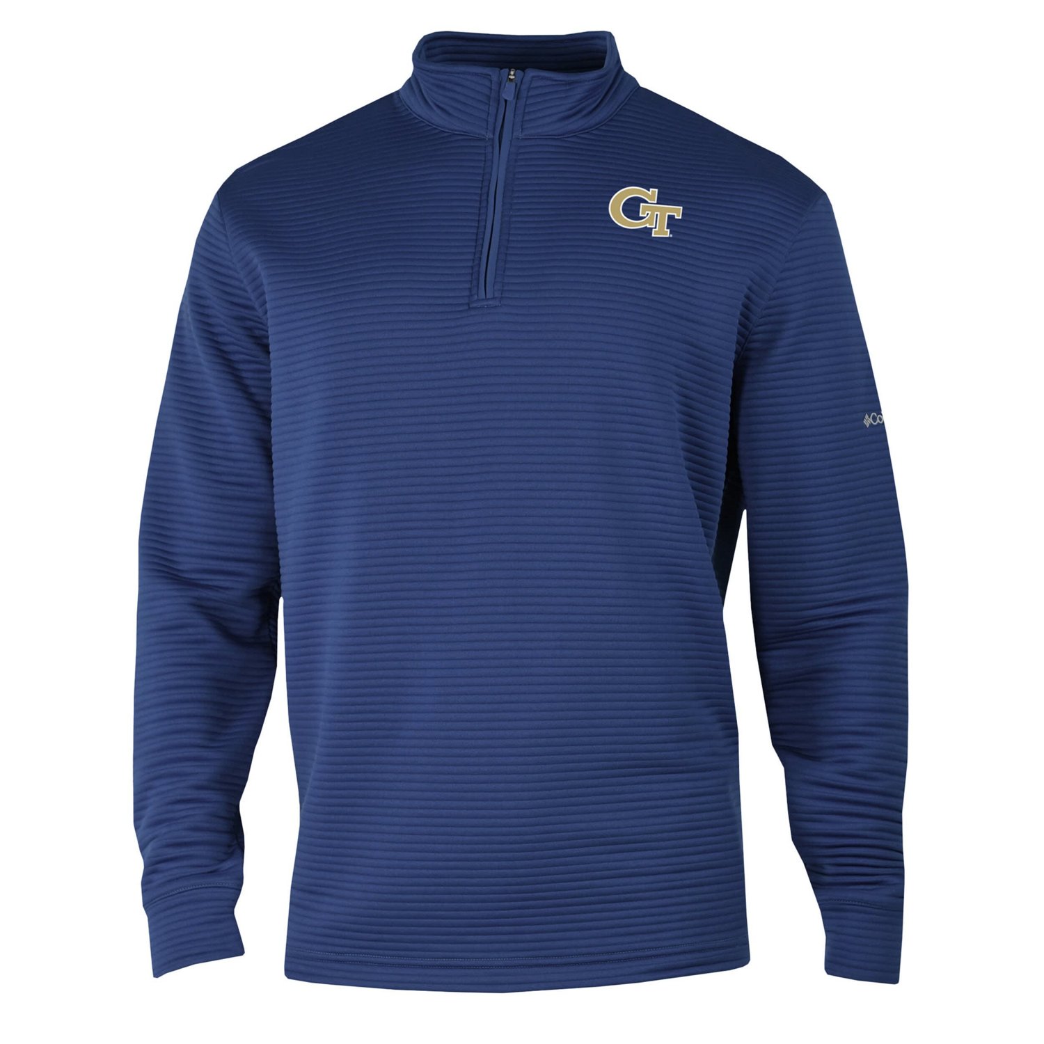 Columbia Georgia Tech Yellow Jackets Omni-Wick Pack It Up Quarter-Zip Top                                                        - view number 2