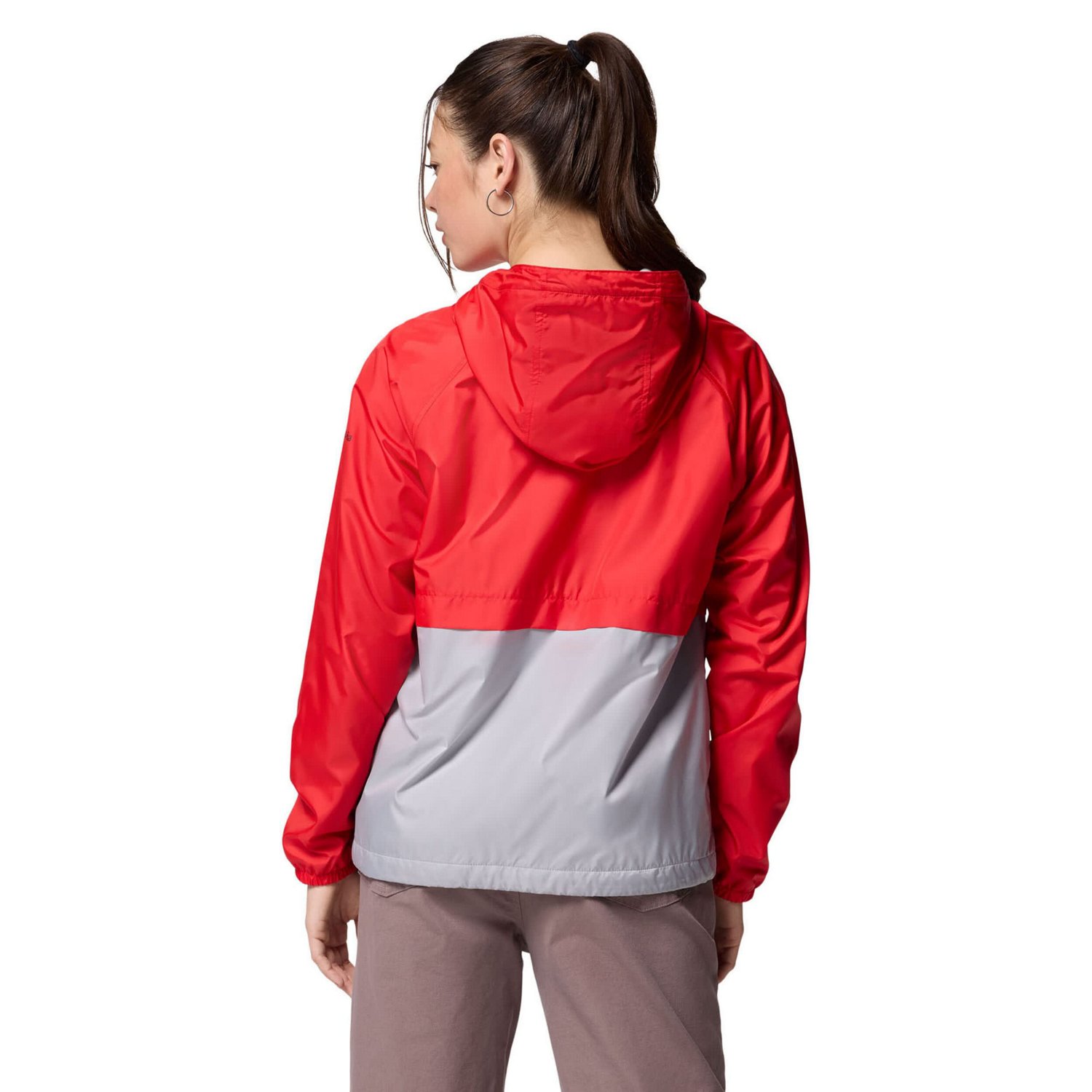 Columbia Grey Georgia Bulldogs Spire Hoodie Windbreaker - view number 2