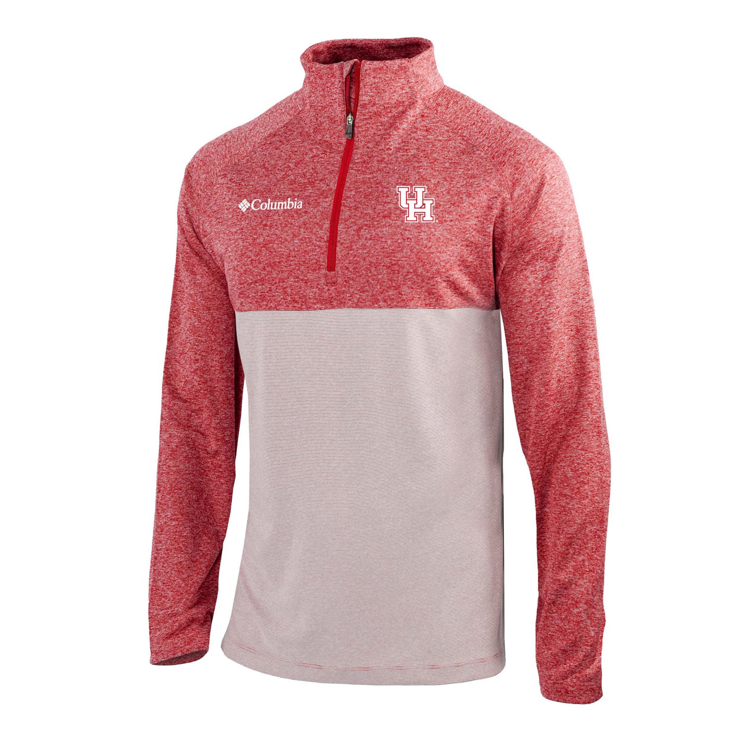 Columbia Houston Cougars Omni-Wick Raglan Rockin' It Quarter-Zip Top                                                             - view number 2