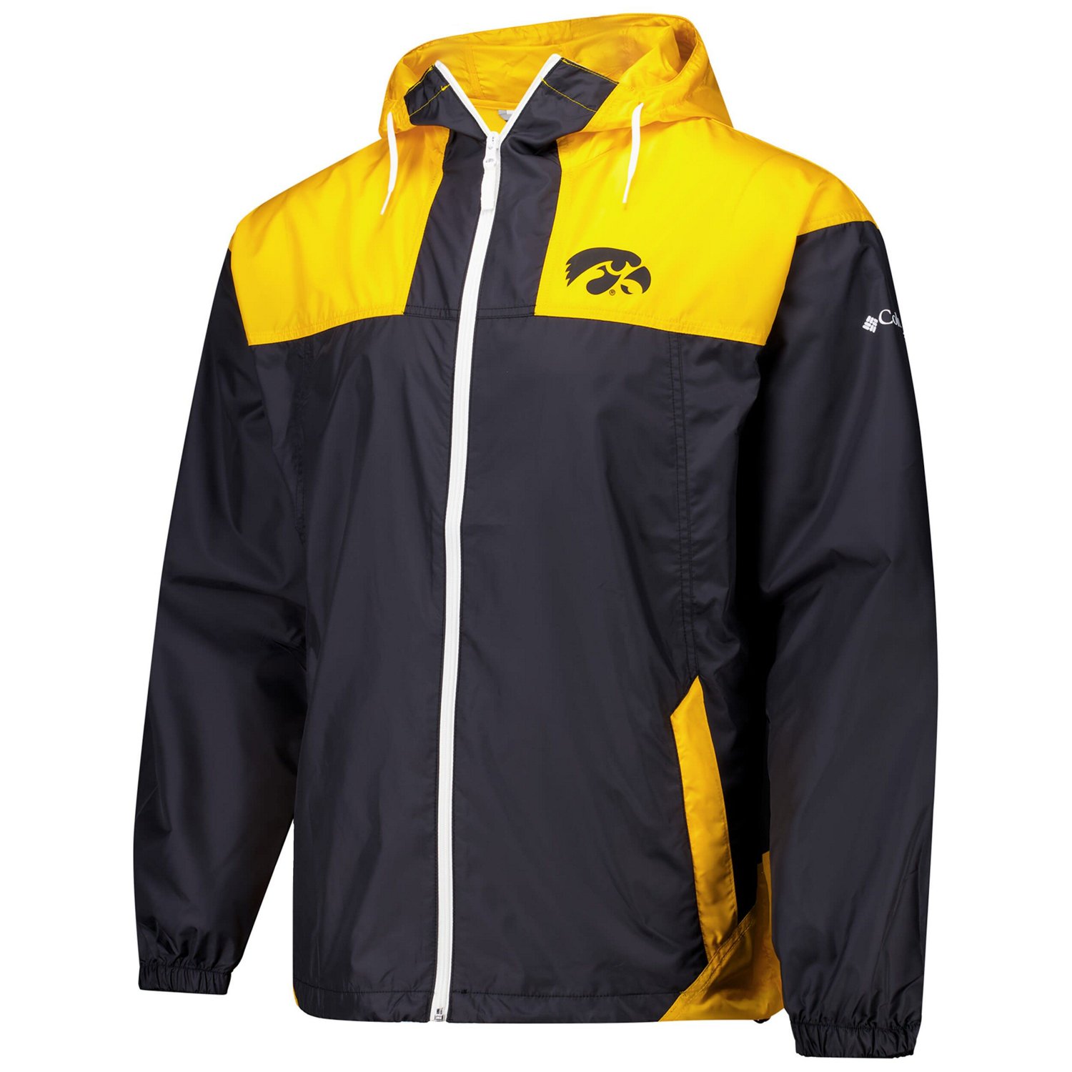 Columbia Iowa Hawkeyes Flash Challenger II Omni-Shade Full-Zip Windbreaker Jacket                                                - view number 2