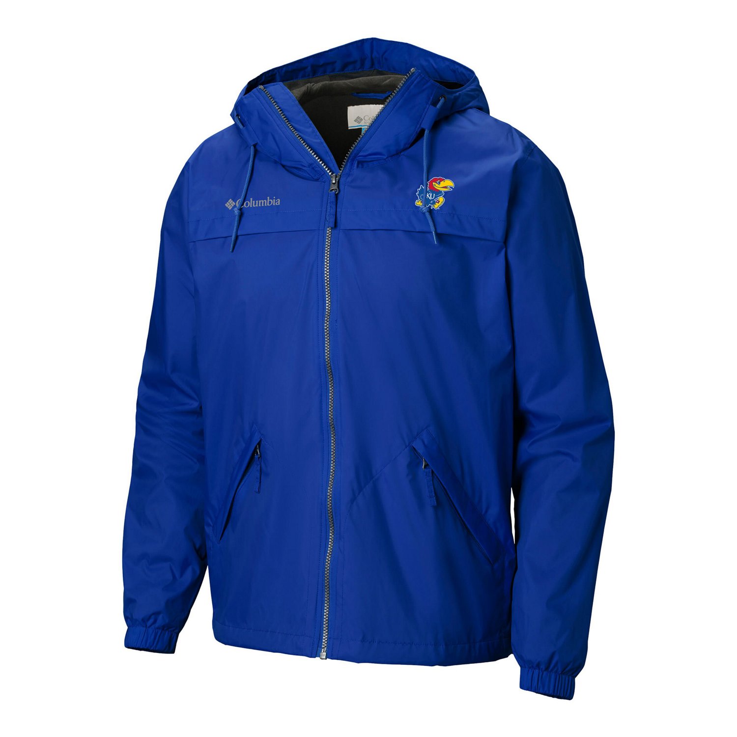 Columbia Kansas Jayhawks Oroville Creek Lined Omni-Tech Full-Zip Jacket - view number 2