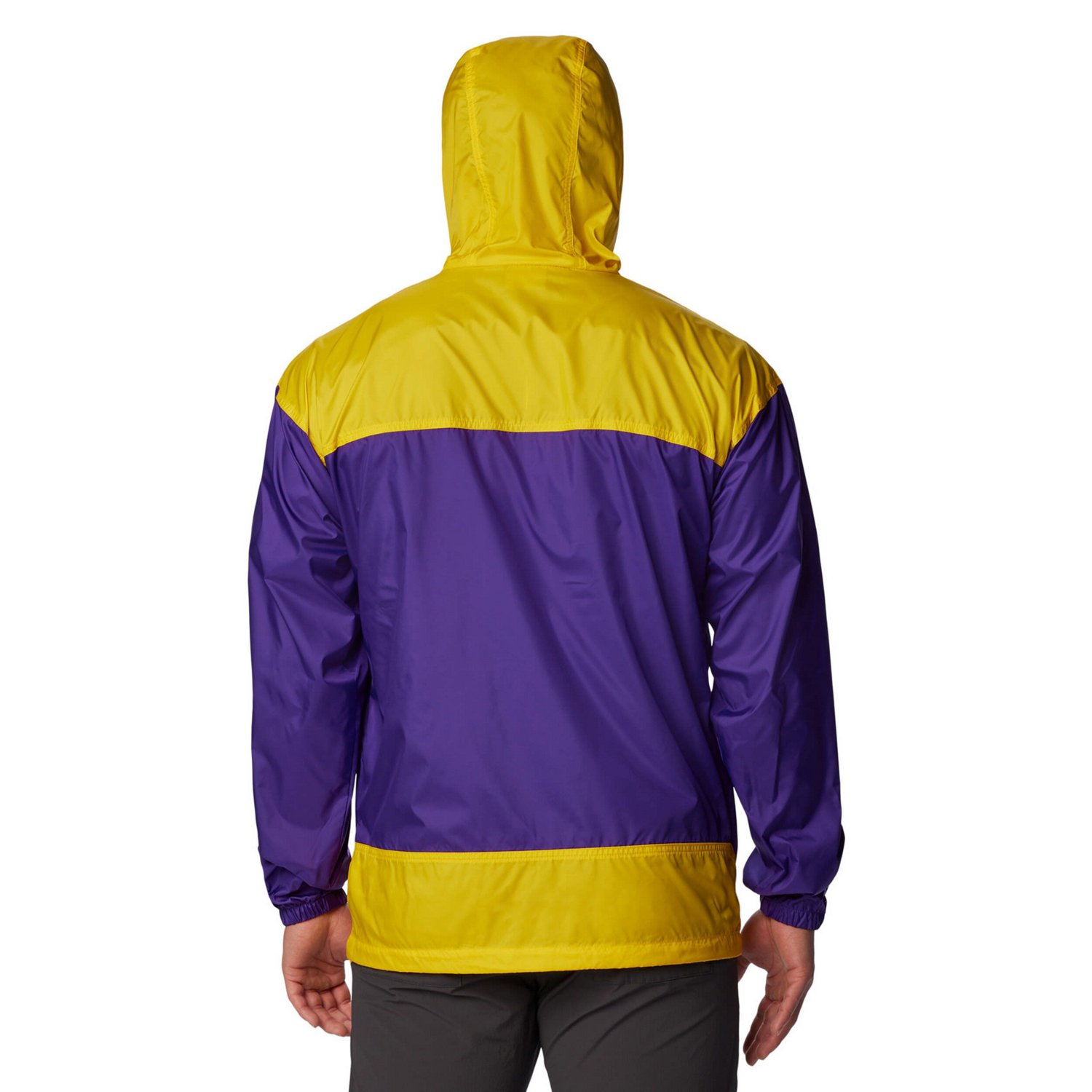 Columbia LSU Tigers Flash Challenger Omni-Shade Full-Zip Windbreaker Hoodie Jacket                                               - view number 2