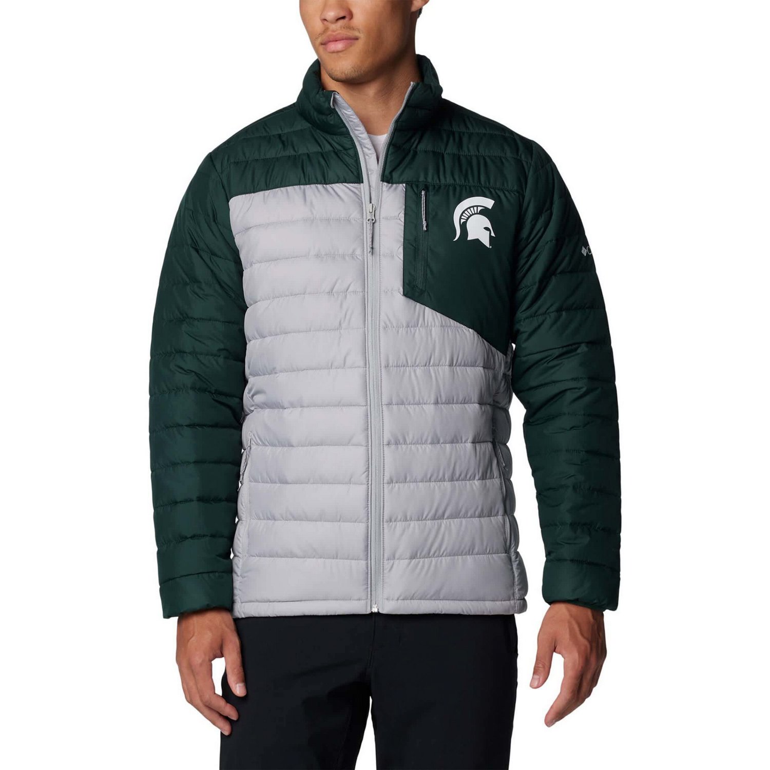 Columbia Michigan State Spartans Double Blitz Omni-Heat Infinity Insulated Full-Zip Jacket