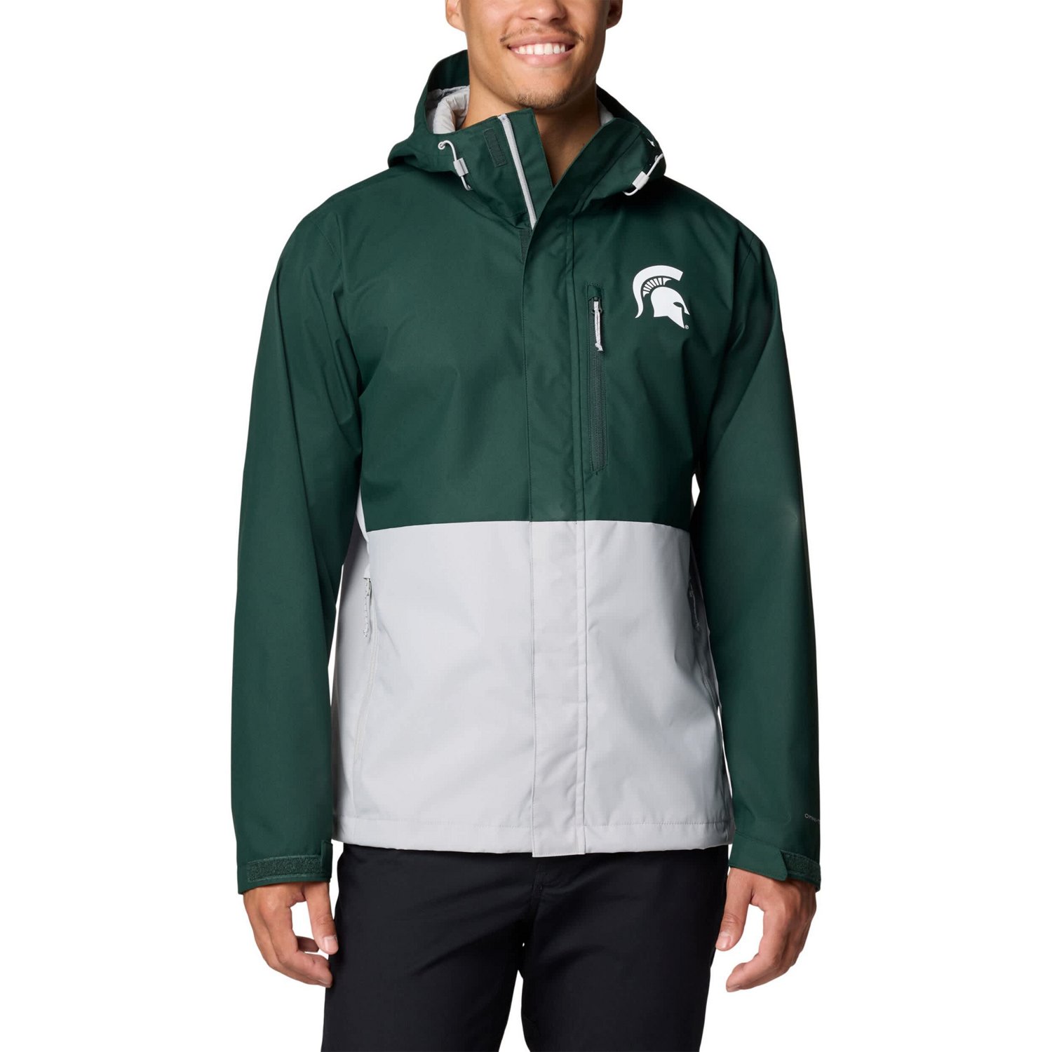 Columbia Michigan State Spartans Field Bound Omni-Tech Full-Zip Jacket