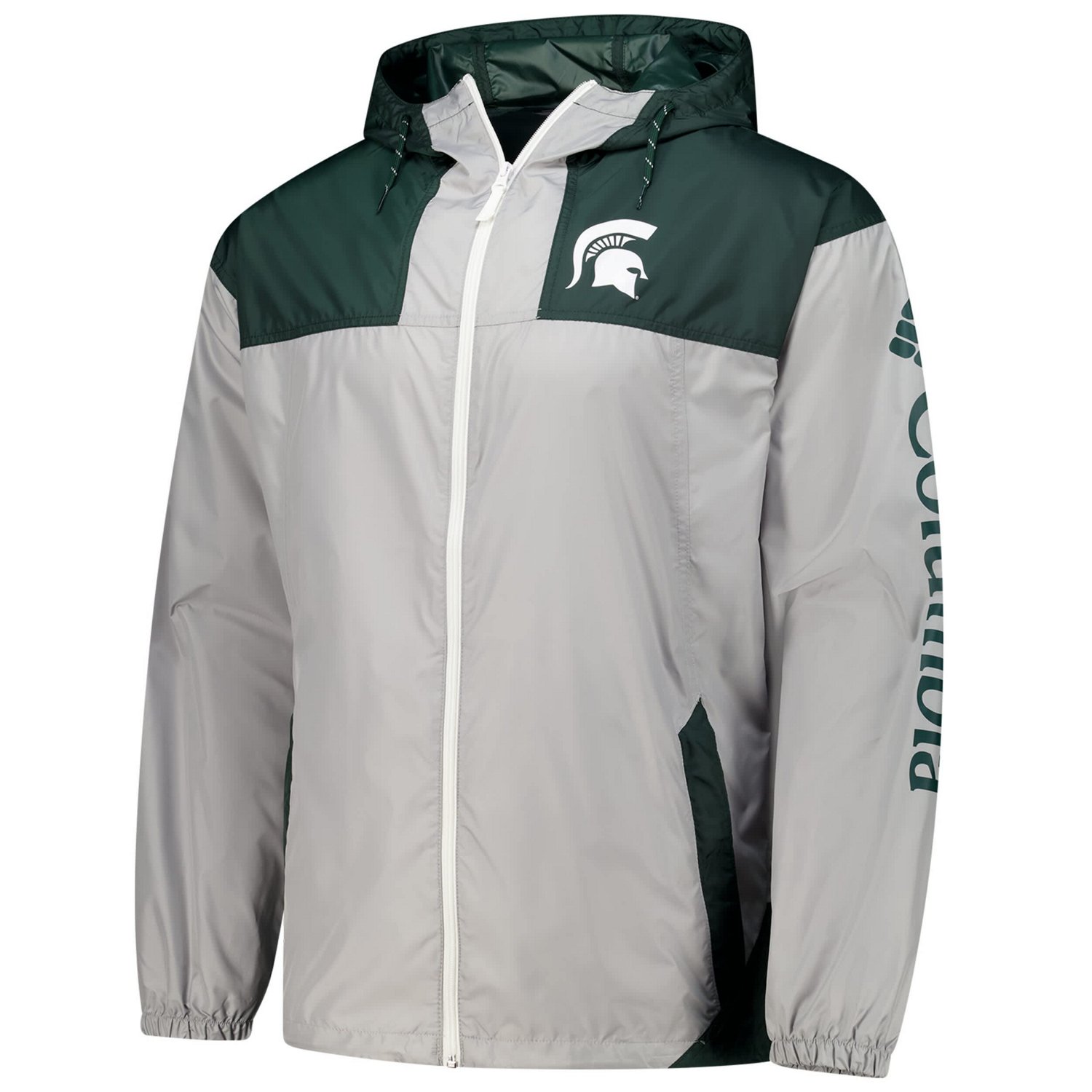 Columbia Michigan State Spartans Flash Challenger II Omni-Shade Full-Zip Windbreaker Jacket                                      - view number 2