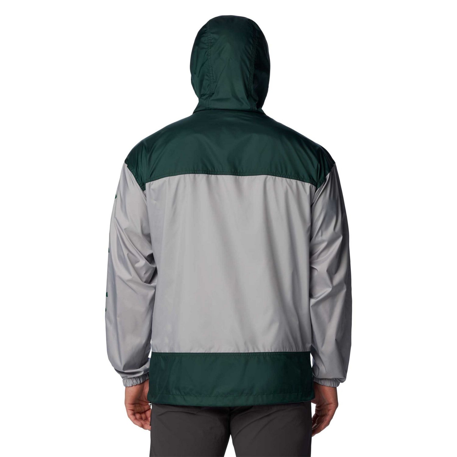Columbia Michigan State Spartans Flash Challenger Omni-Shade Full-Zip Windbreaker Hoodie Jacket - view number 2