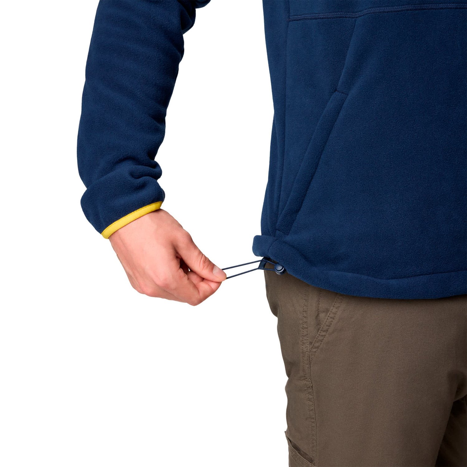 Columbia Michigan Wolverines Big  Tall Flanker IV Fleece Raglan Full-Zip Jacket