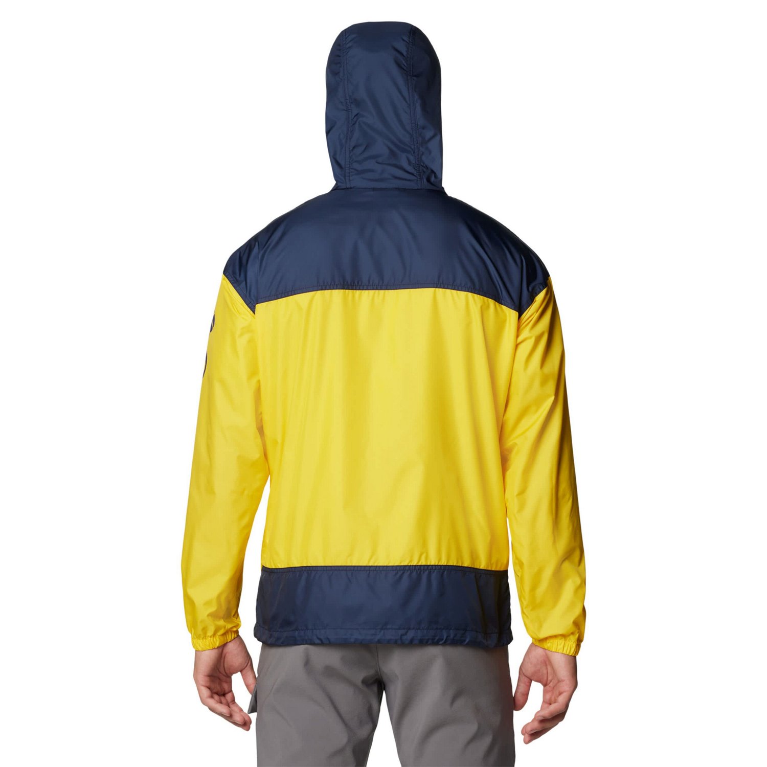 Columbia Michigan Wolverines Flash Challenger II Omni-Shade Full-Zip Hoodie Windbreaker Jacket                                   - view number 2